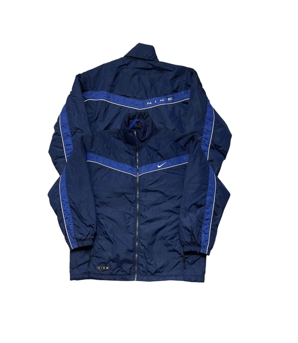 Nike × Vintage Winter Jacket Nike vintage 90’s zipped logo baggy Size US L / EU 52-54 / 3 - 1 Thumbnail