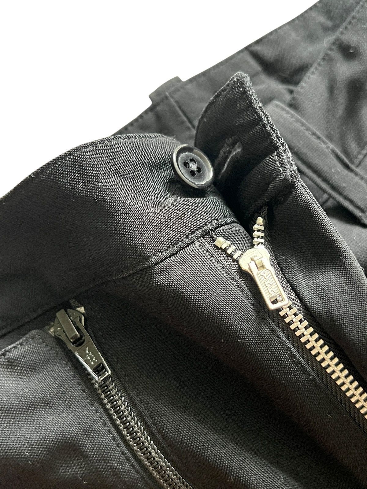 Yohji Yamamoto 1990s Yohji Yamamoto Pour Homme Hidden Pocket Wool Pants Size US 36 / EU 52 - 19 Thumbnail