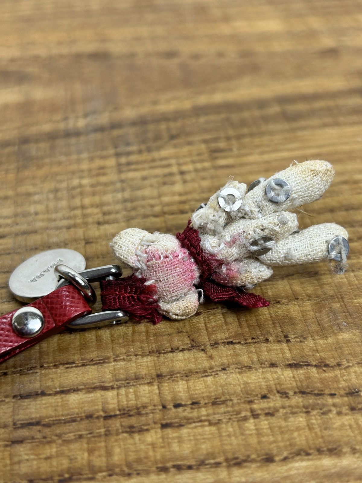 Prada Prada Bear Small Keychain Charm Key Holder Toy Size ONE SIZE - 6 Thumbnail