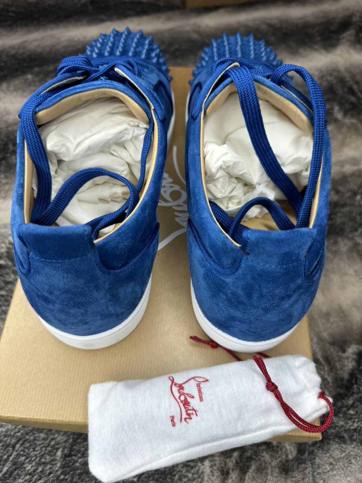 Christian Louboutin Christian Louboutin Louis Spikes Orlato Flat Size US 11.5 / EU 44-45 - 10 Thumbnail