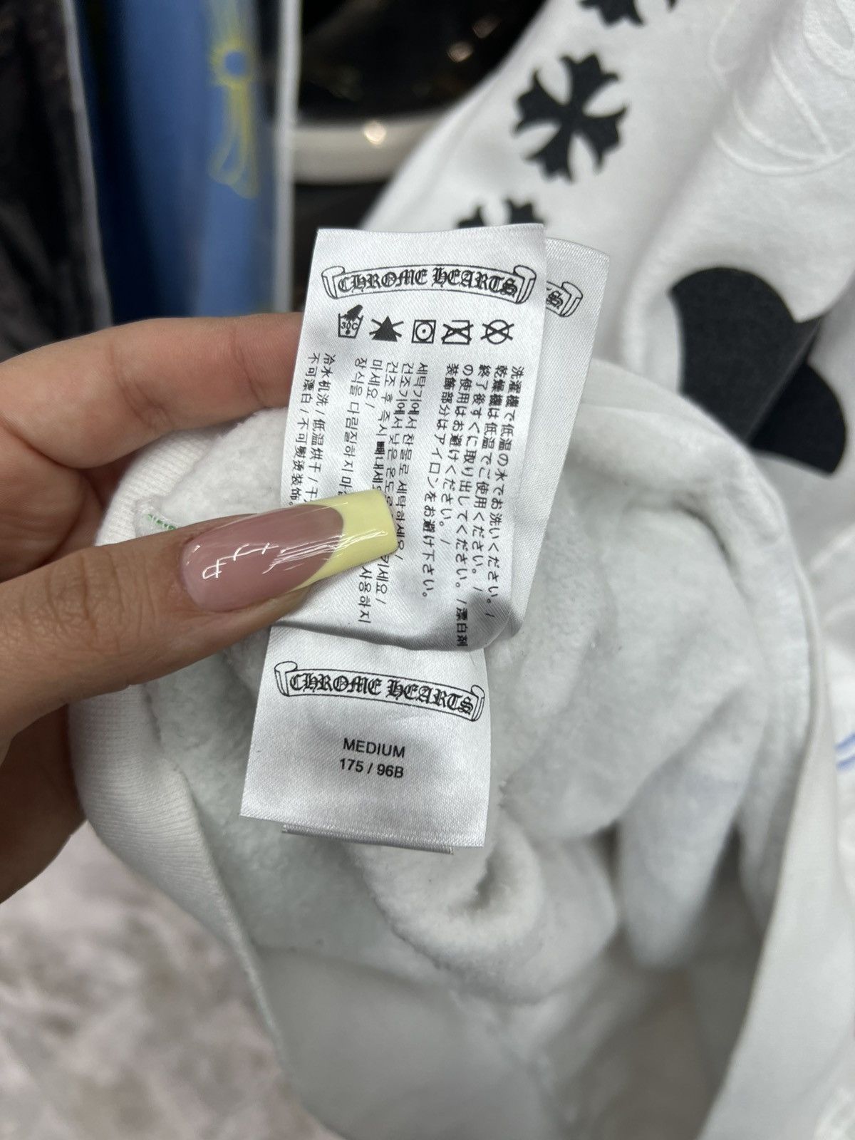Chrome Hearts Chrome Hearts Stencil Multicolor Hoodie Size US M / EU 48-50 / 2 - 9 Thumbnail
