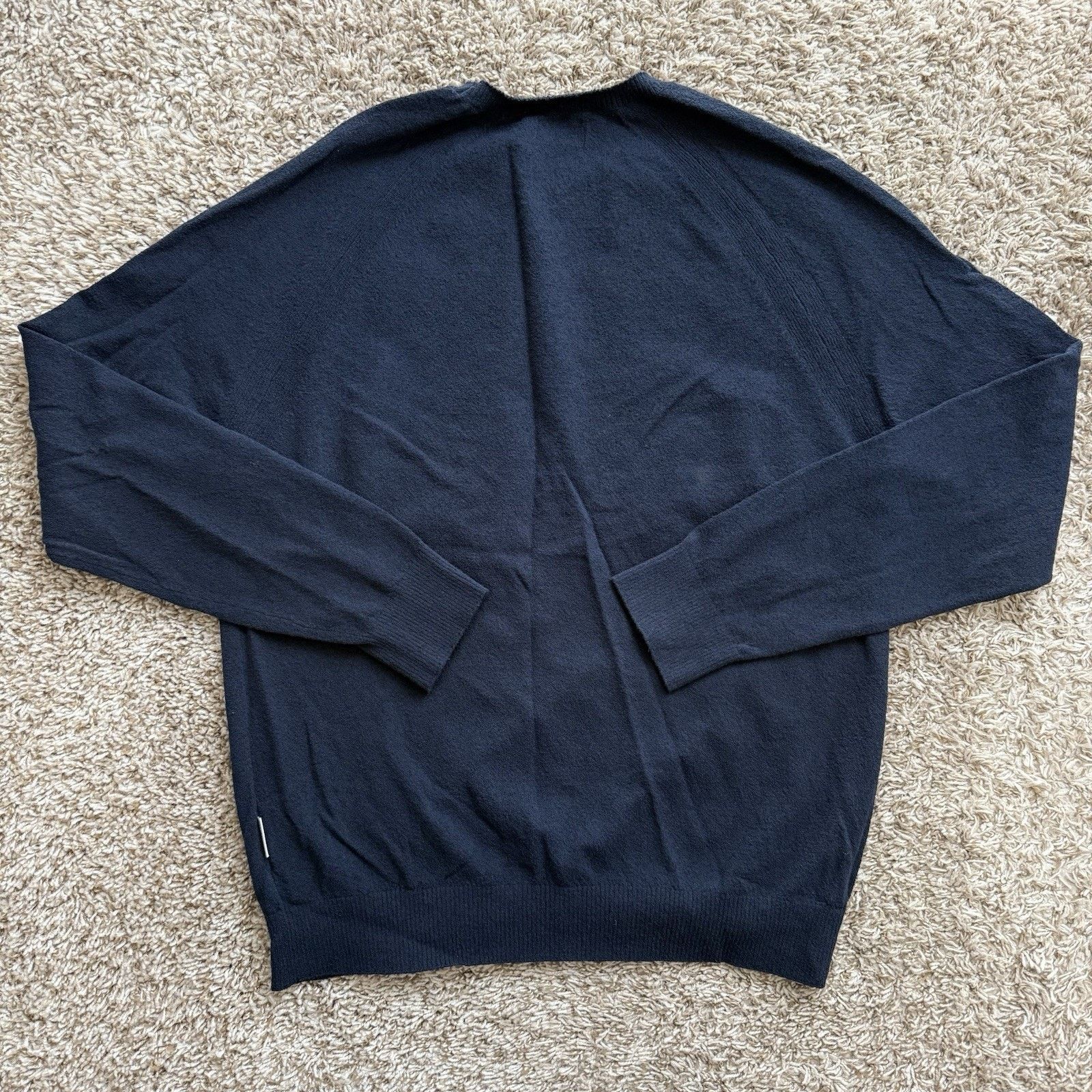 Napapijri Napapijri Dark Navy Blue Long Sleeve Light Sweater Shirt L Size US L / EU 52-54 / 3 - 3 Thumbnail