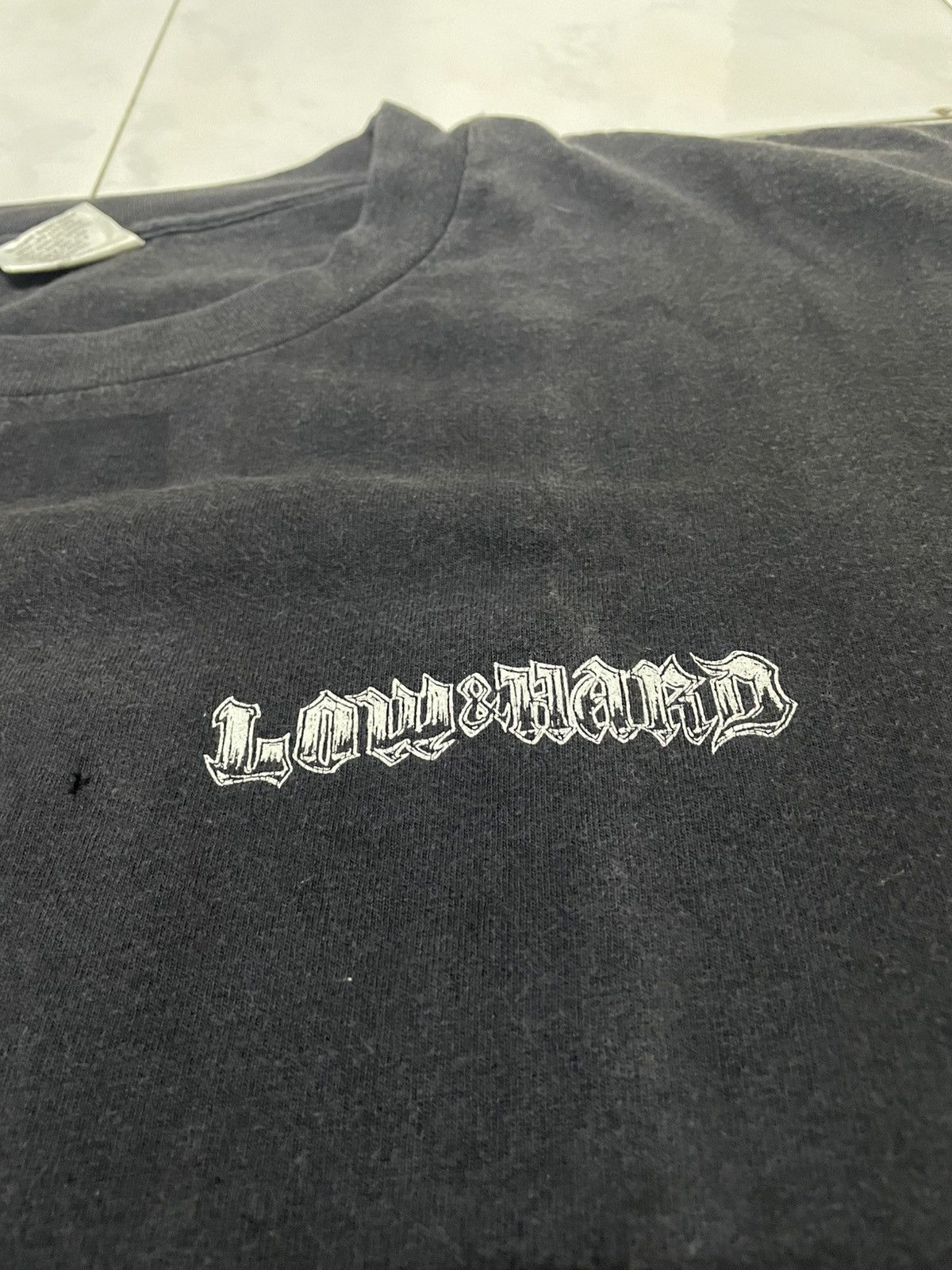 Vintage Vintage low and hard faded tee backhit Size US L / EU 52-54 / 3 - 4 Thumbnail