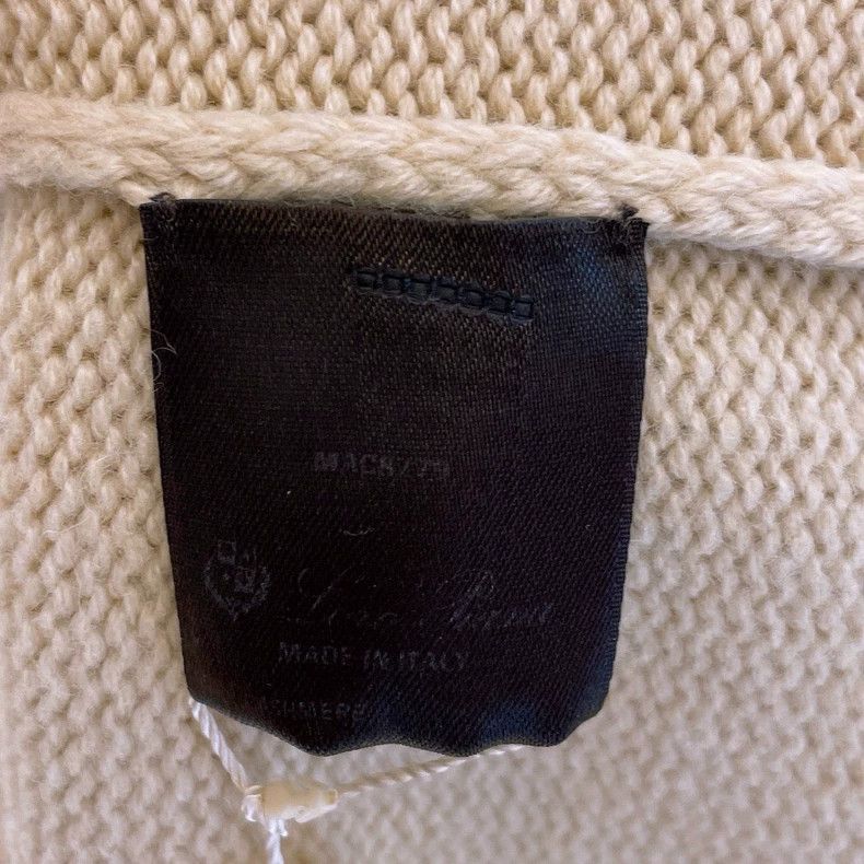 Loro Piana LORO PIANA Light milk yellow baby cashmere hooded sweater Size XS / US 0-2 / IT 36-38 - 8 Thumbnail