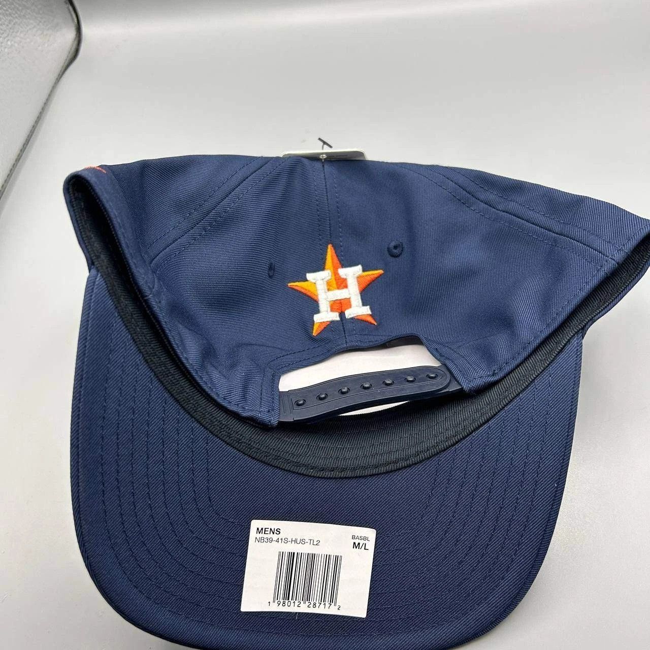 Nike Houston Astros x Nike Rise Hat Men M-L Strap Back Cap New Size ONE SIZE - 7 Thumbnail