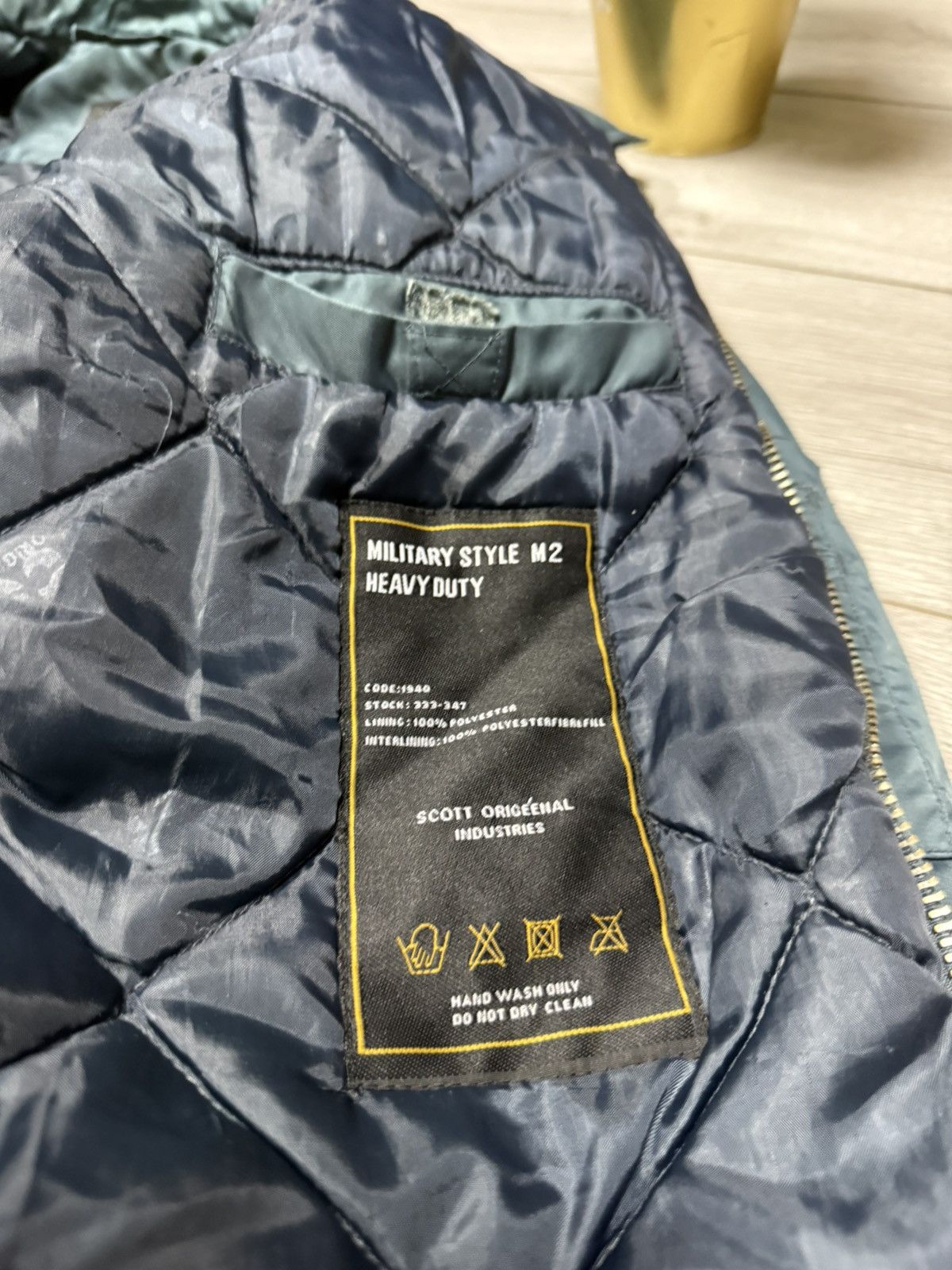 Schott Scott M2 heavy duty schott bomber jacket vintage Size US XL / EU 56 / 4 - 6 Thumbnail
