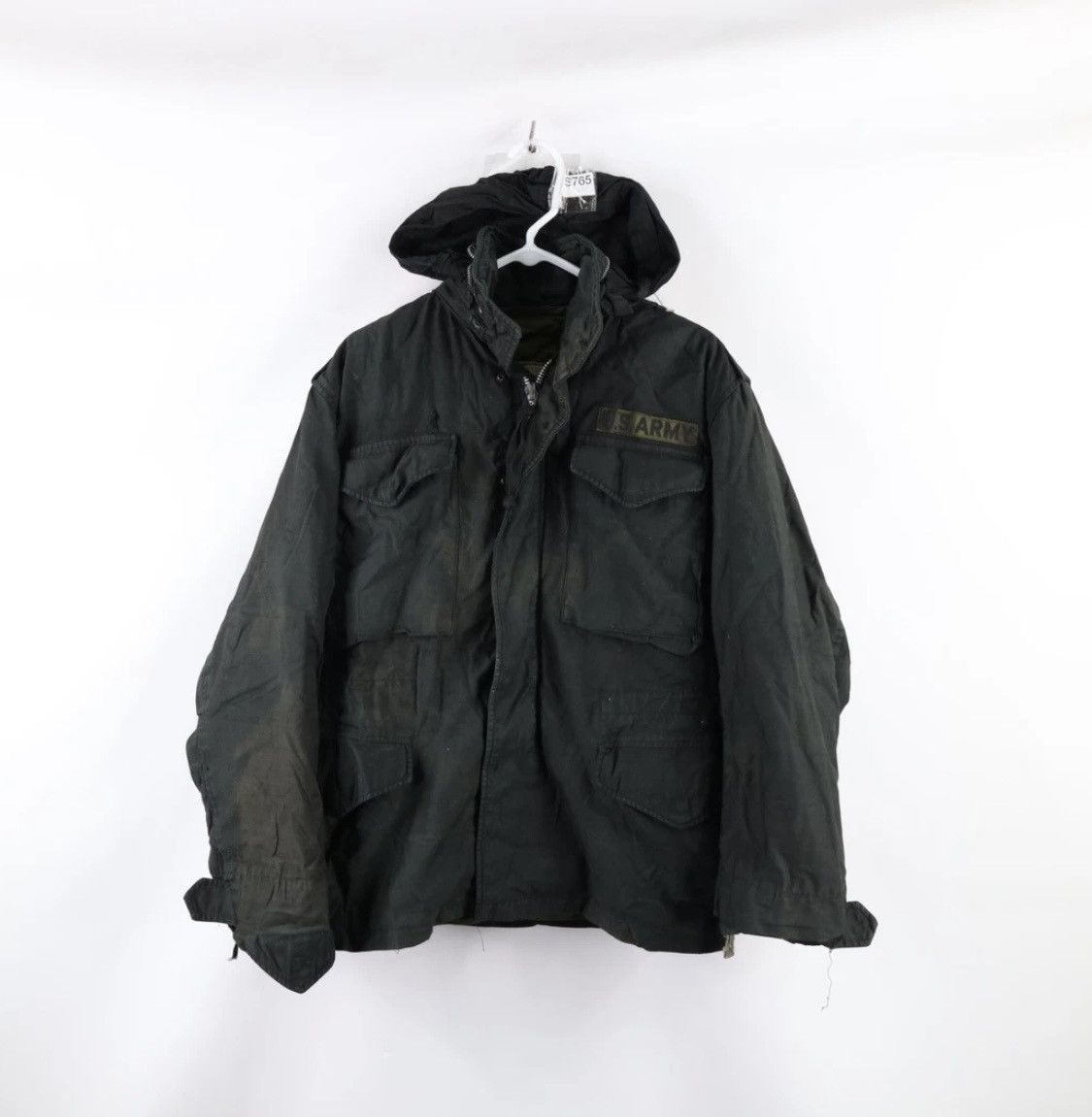 Vintage Overdyed 70’s Military Issued M65 Jacket Size US M / EU 48-50 / 2 - 1 Thumbnail