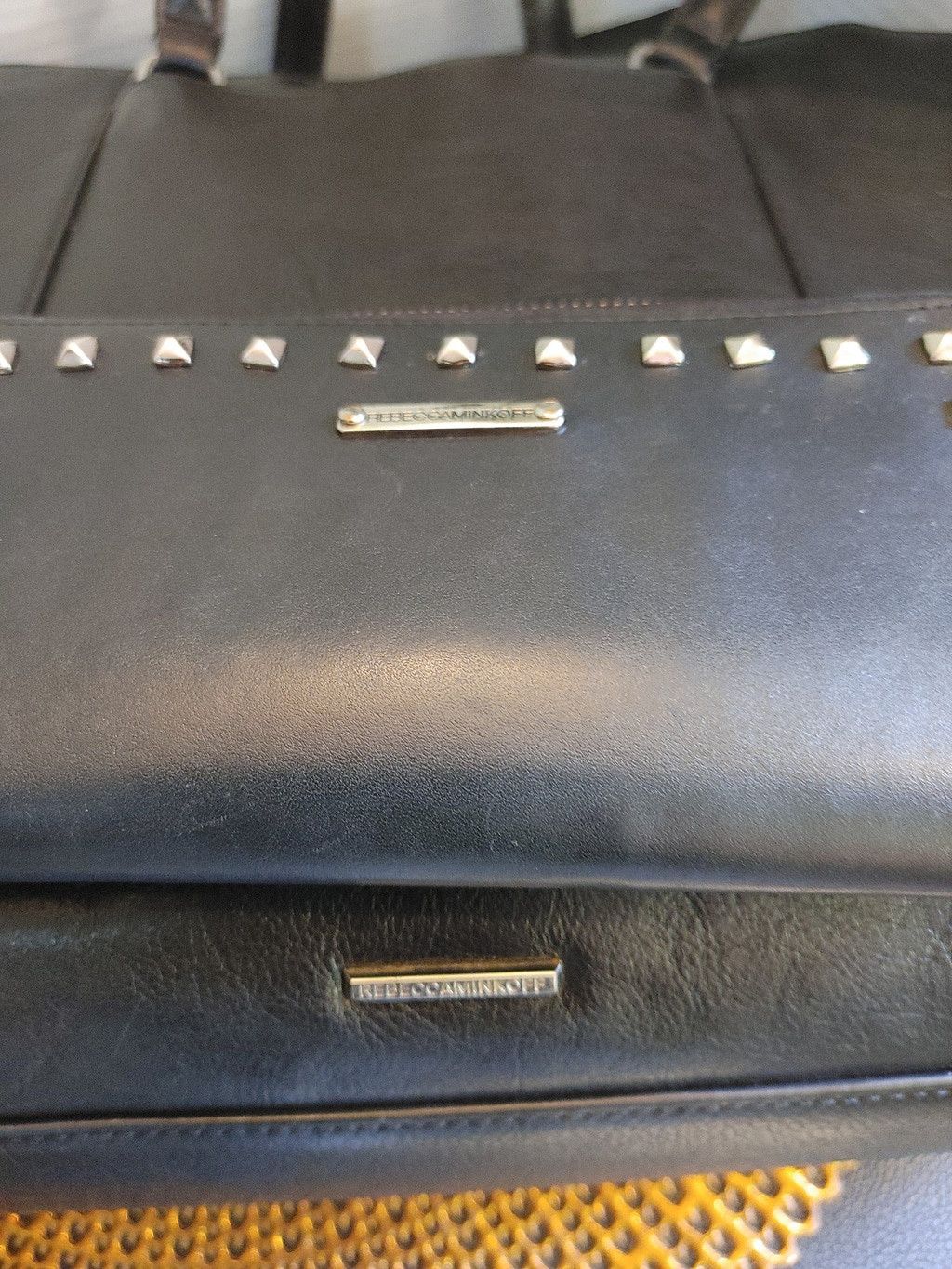 Rebecca Minkoff Rebecca Minkoff Side Zip Regan Leather Tote & Ava Wallet Set Size ONE SIZE - 8 Thumbnail