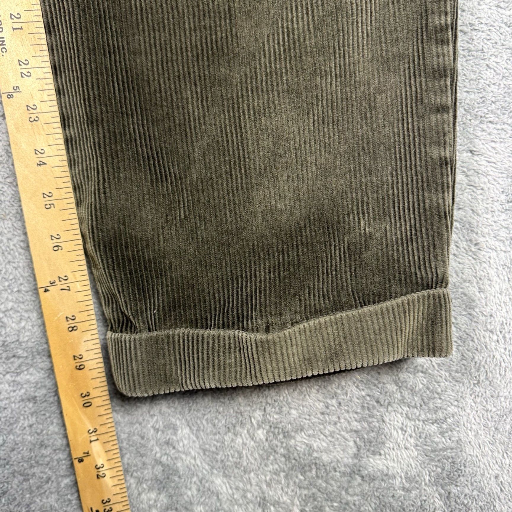 Brooks Brothers Brooks Brothers Pants Mens 38x30 Corduroy Straight Leg Casual Olive Cuffed Chino Size US 38 / EU 54 - 6 Thumbnail