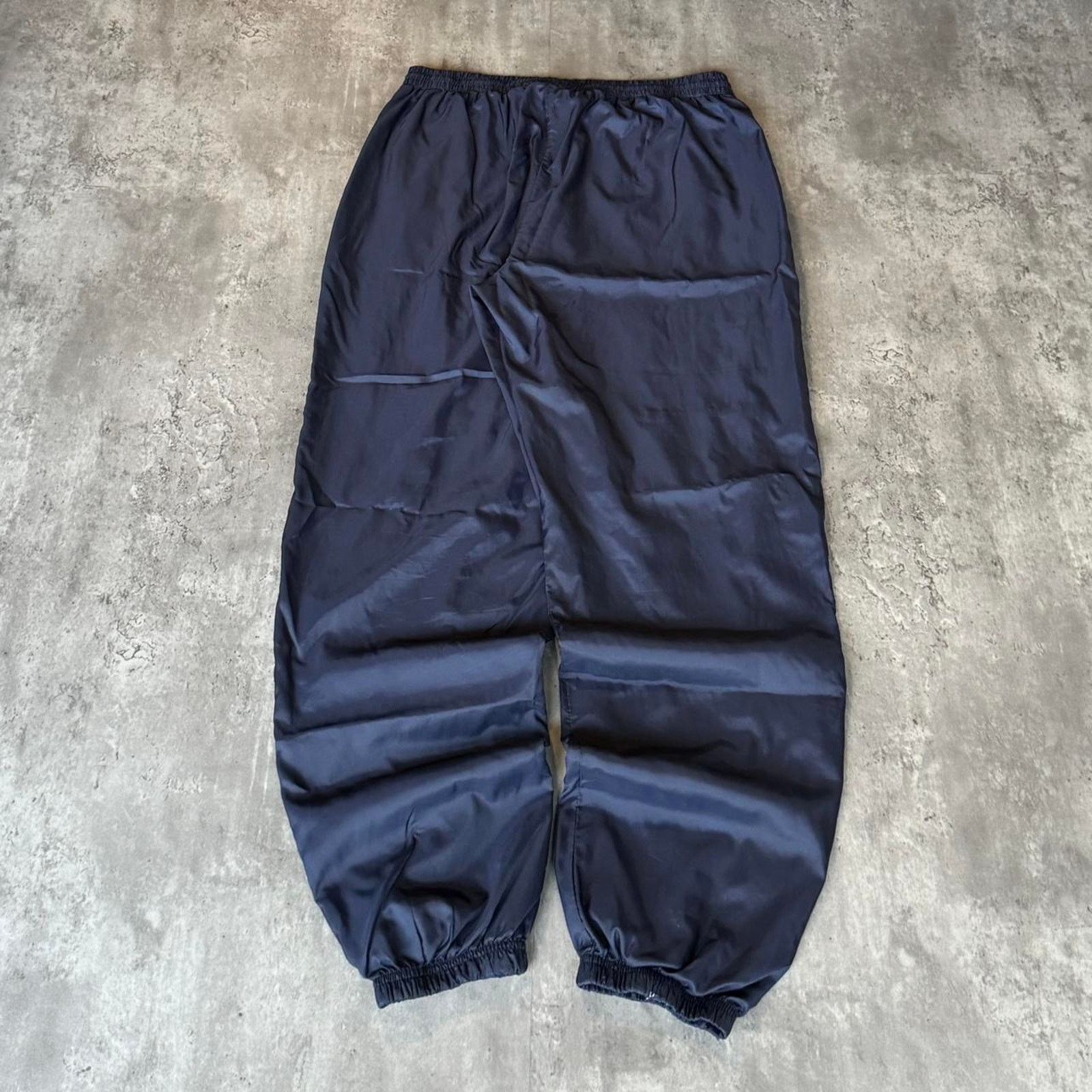 Japanese Brand × Reebok × Vintage Vintage Y2K Reebok Blue Baggy Grunge Opium Tech Sweatpants Size US 36 / EU 52 - 2 Thumbnail