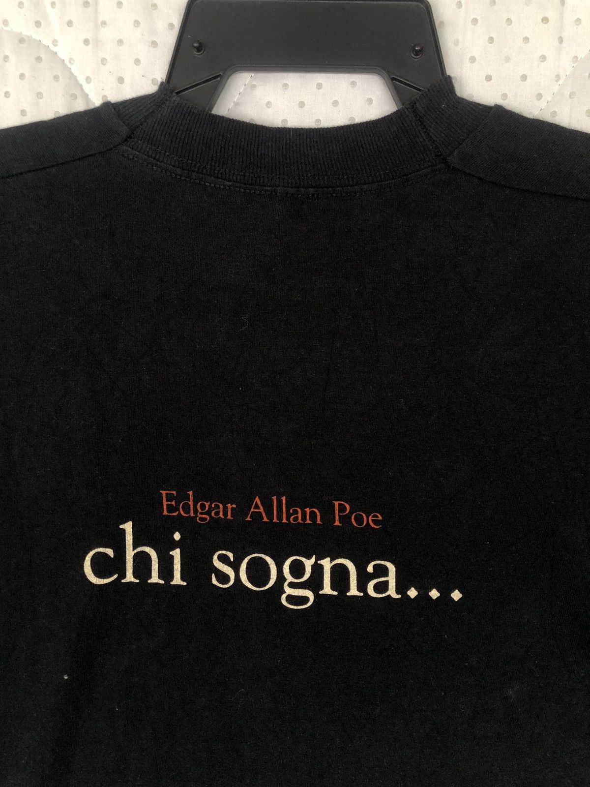Arts & Science Vintage 90s Edgar Allan Poe American POETRY Size US XL / EU 56 / 4 - 7 Thumbnail