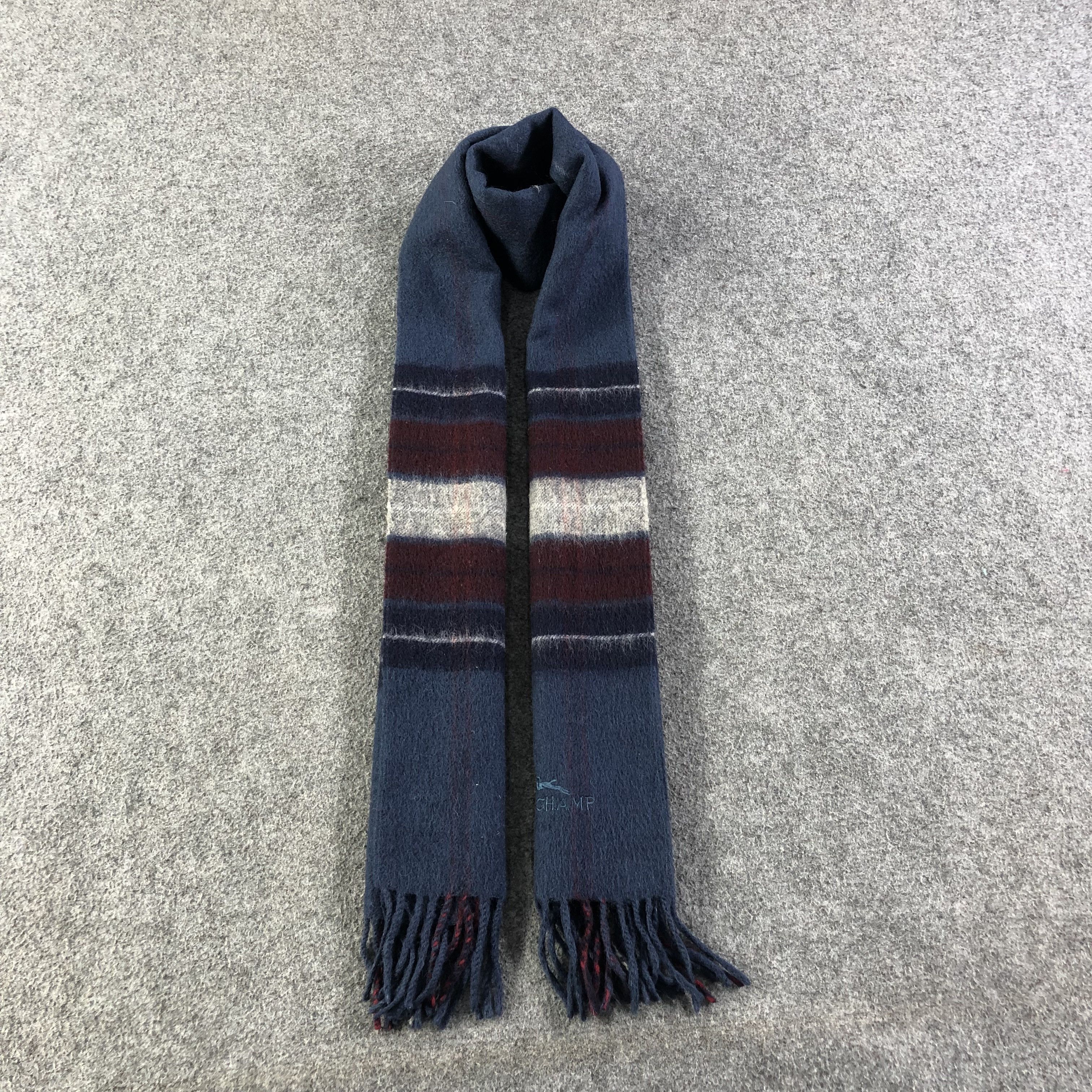 Longchamp Wool Scarf Muffler V1142