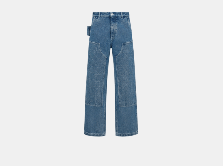 Dior o1w1db11225 493D18 Carpenter Jeans in Blue Size US 32 / EU 48 - 1 Thumbnail