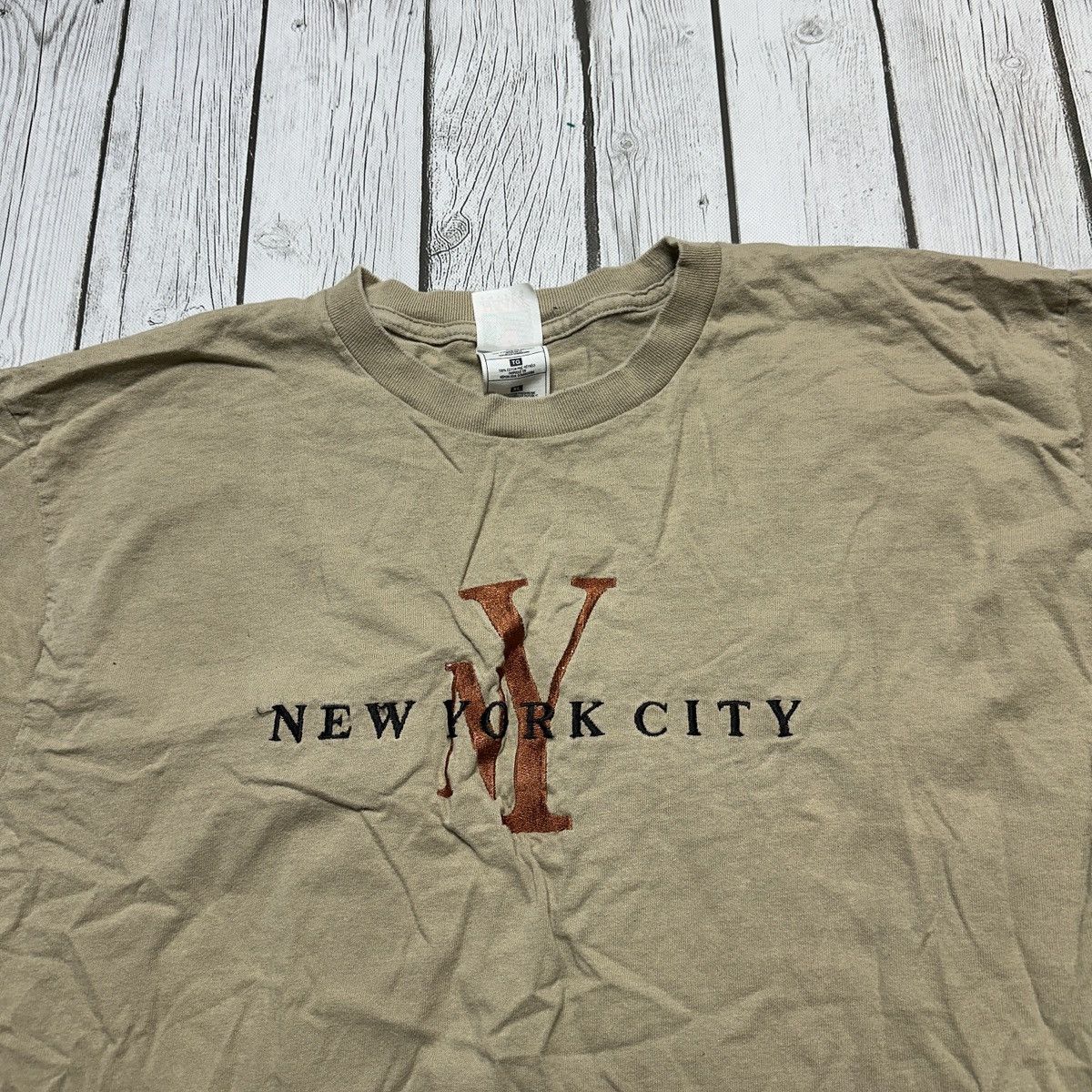 Fruit Of The Loom × Vintage Vintage New York City tee Size US XL / EU 56 / 4 - 3 Thumbnail