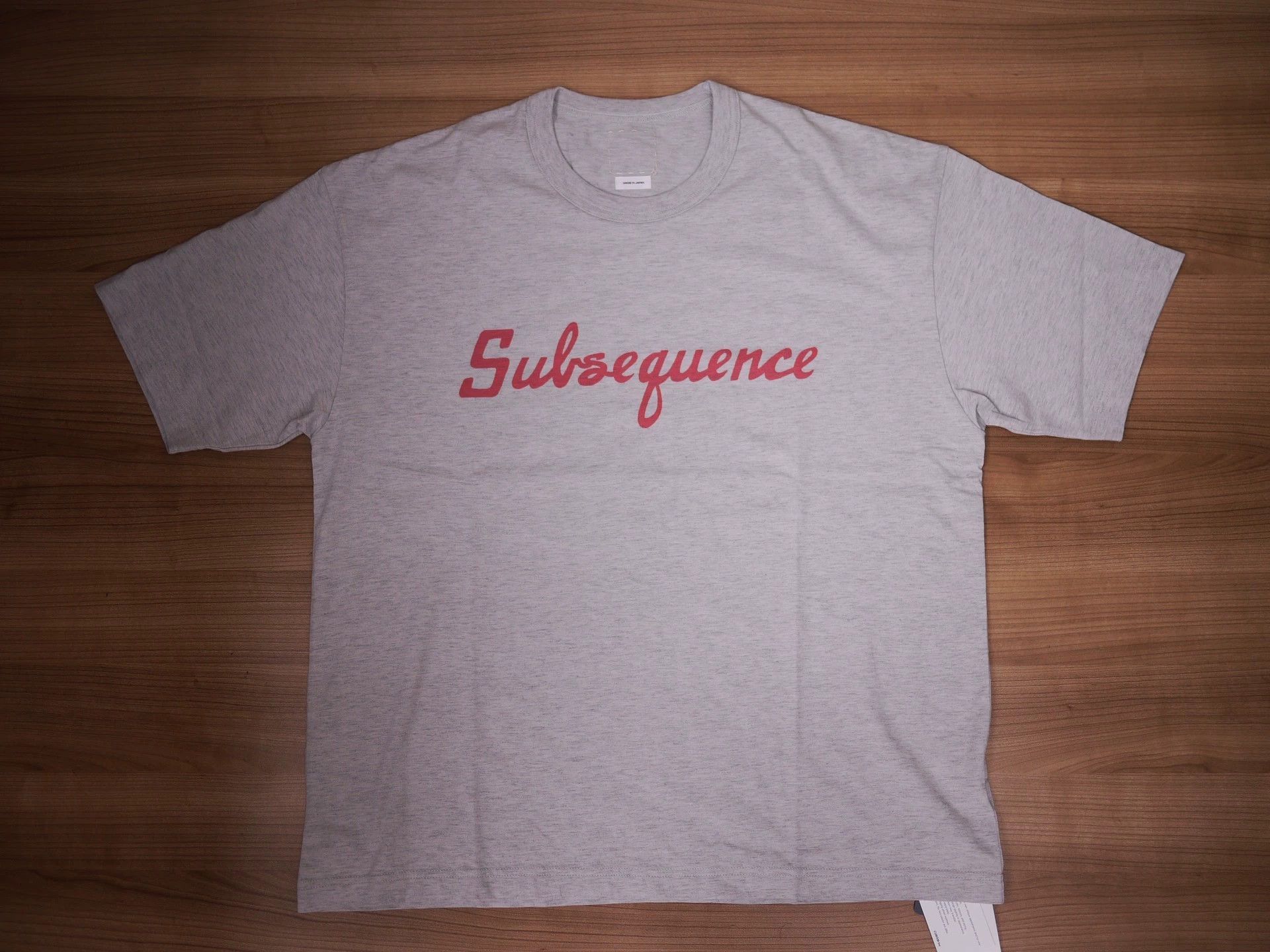 Visvim Gray 'Subsequence' Short Sleeve T-Shirt Size US S / EU 44-46 / 1 - 1 Thumbnail