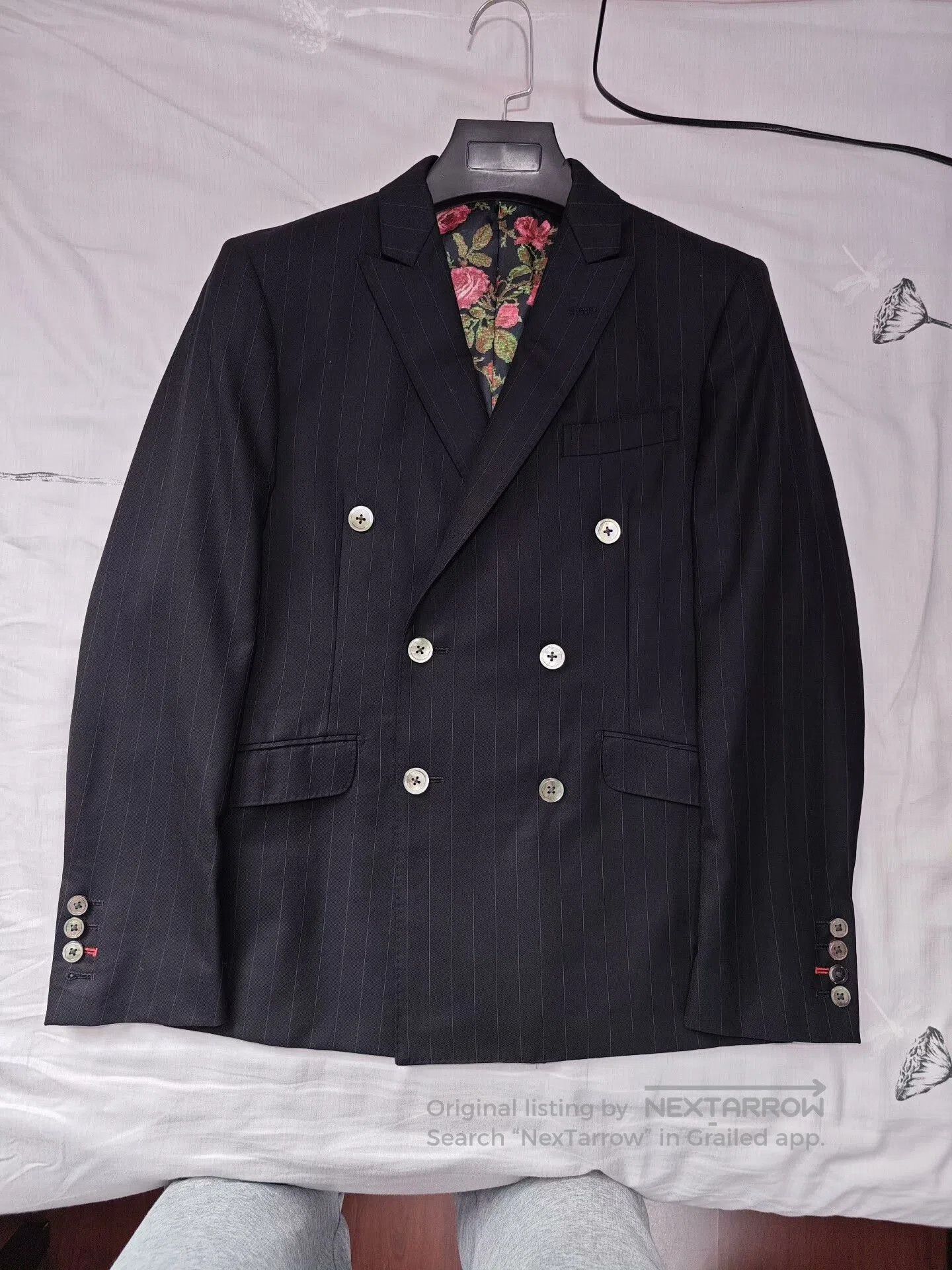 Custom Tailored Italian Wool Blazer.