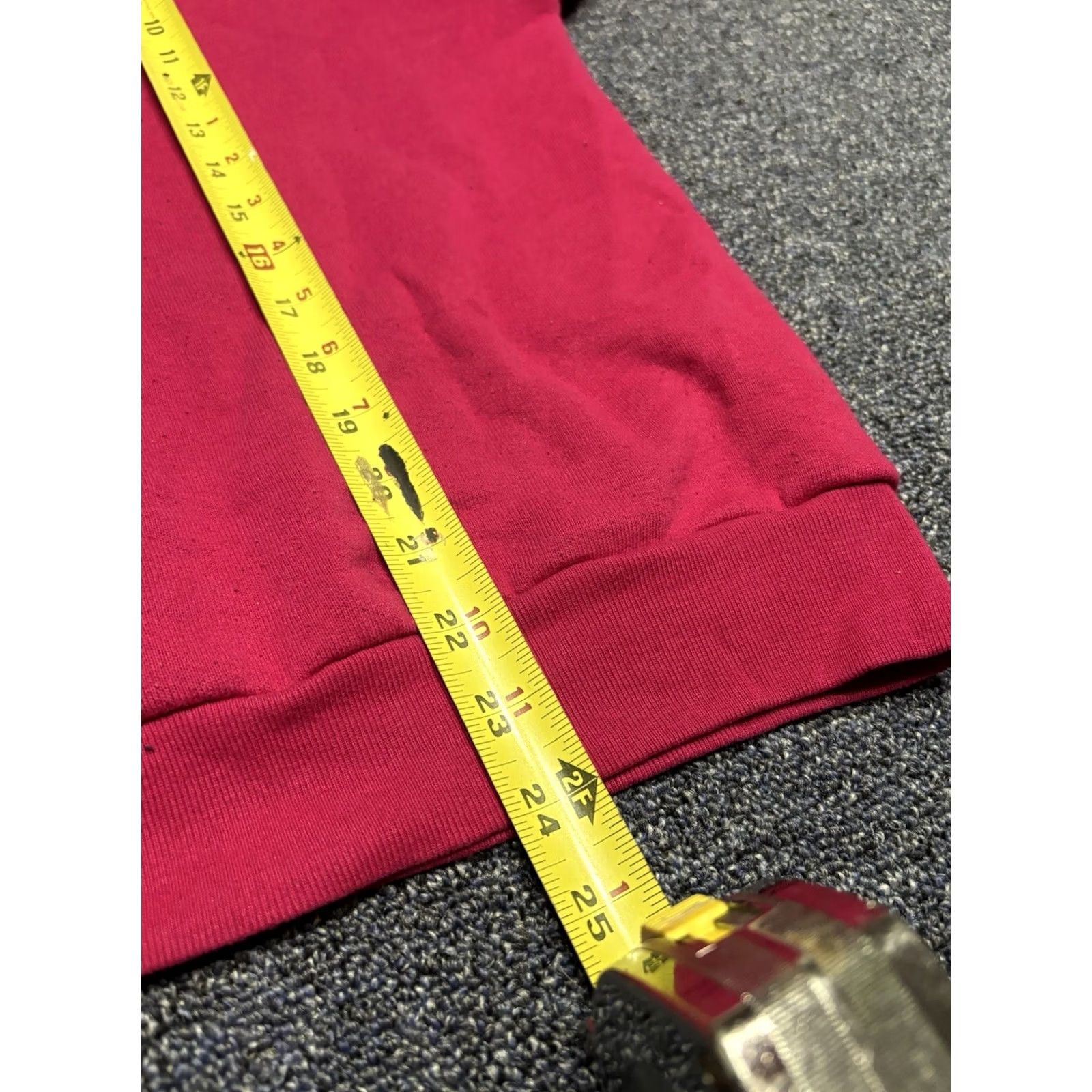 Hanes VINTAGE 90s Pullover Raglan Sweatshirt Pink Women's L Hanes Shirt Pullover 90s Womens Mens Size L / US 10 / IT 46 - 4 Thumbnail