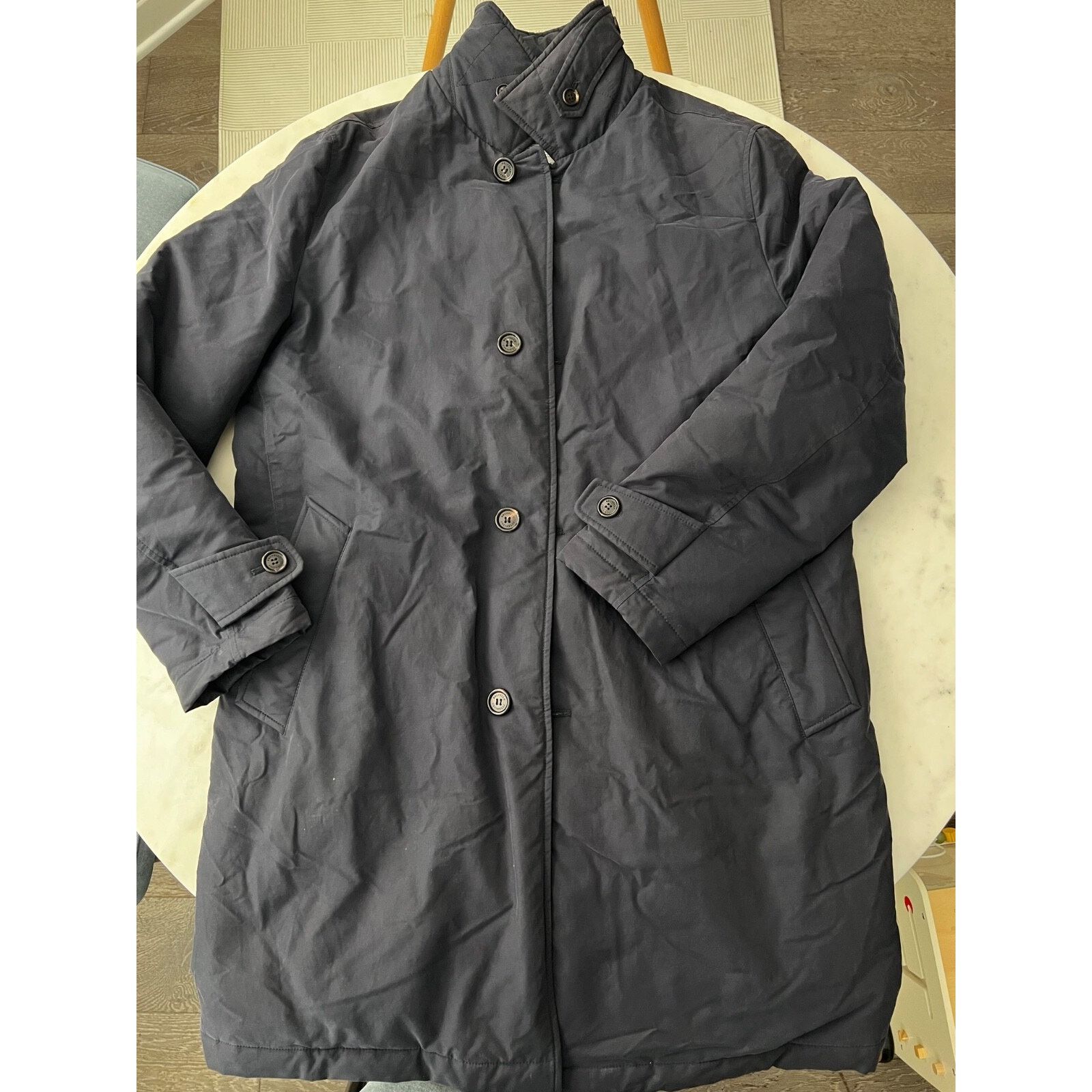 Brunello Cucinelli $6000 Brunello Cucinelli Navy Thermore Down Parka IT50 Size US M / EU 48-50 / 2 - 1 Thumbnail