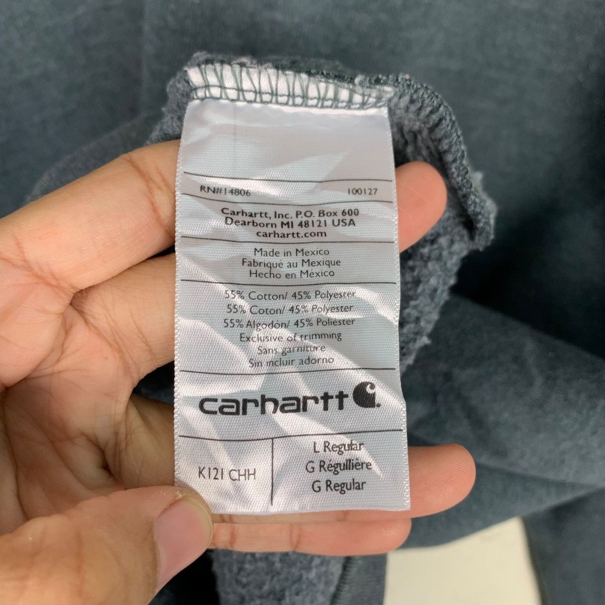 Carhartt Carhartt Original Fit Pullover Hoodies #0678-C31 Size US L / EU 52-54 / 3 - 13 Thumbnail