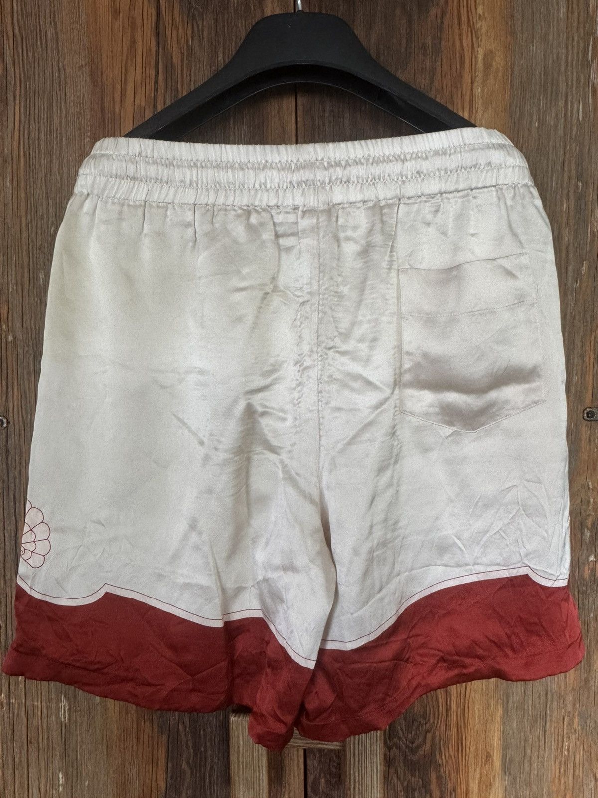 Casablanca Casablanca shell silk shorts - size large Size US 33 - 2 Thumbnail