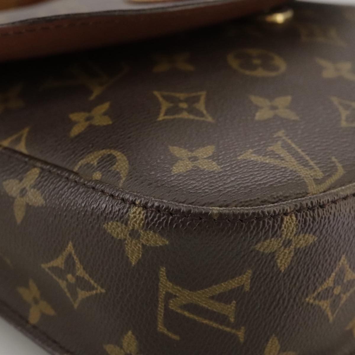 LOUIS VUITTON Monogram Saint Cloud GM Shoulder Bag M51242