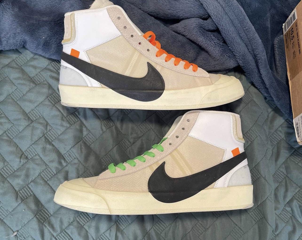 Nike × Off-White Off White x Nike Blazer OG Size US 10.5 / EU 43-44 - 1 Thumbnail