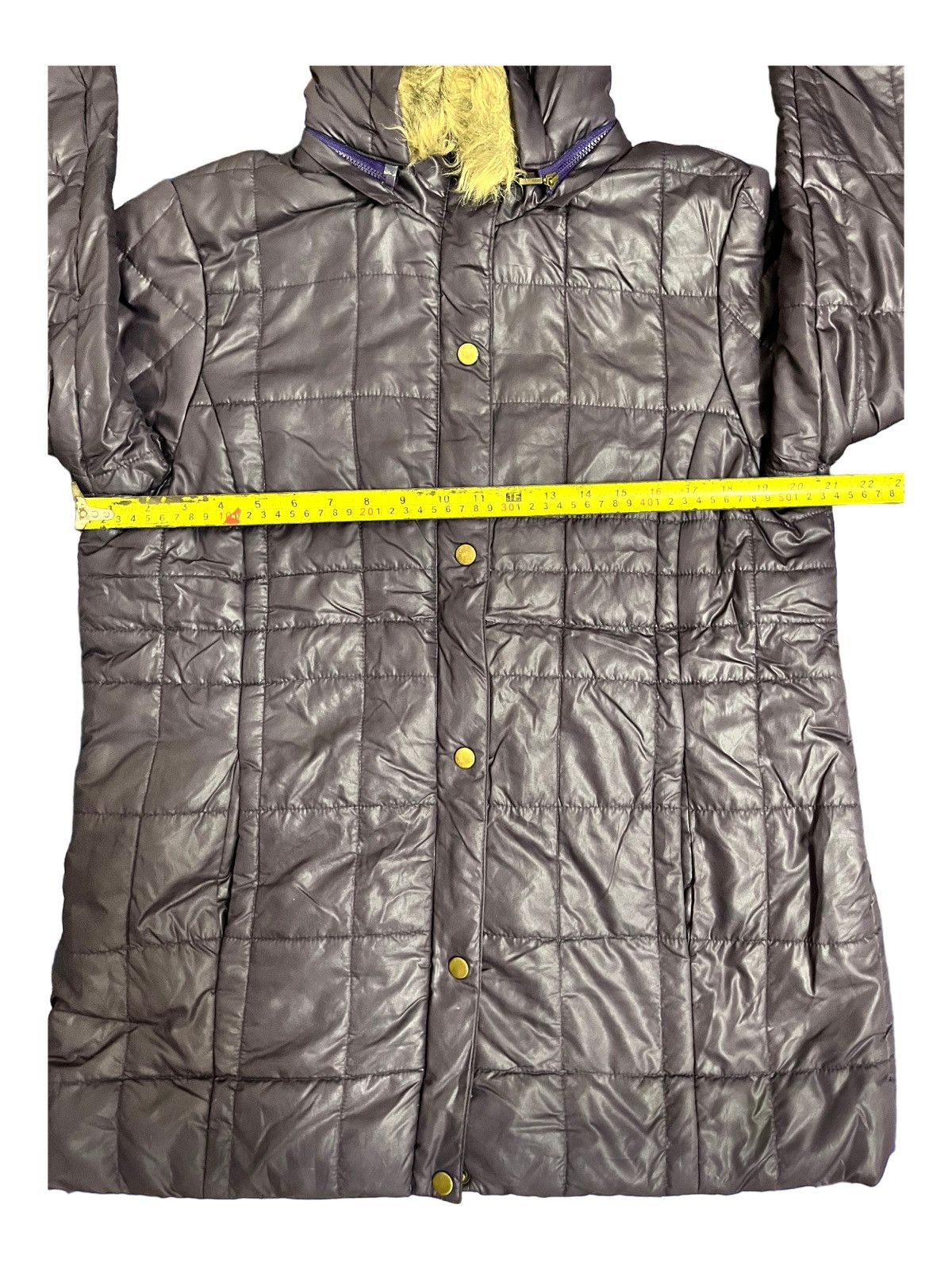Japanese Brand Vintage Avarice Puffer Acrylic Fur Hooded Style Jacket Size US M / EU 48-50 / 2 - 11 Thumbnail