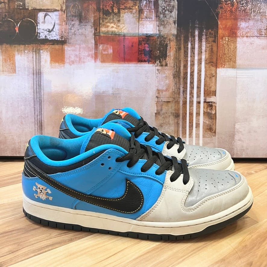 image of 2020 Nike Sb Dunk Low Pro X Instant Skateboards Blue Hero Shoes, Men's (Size 12)