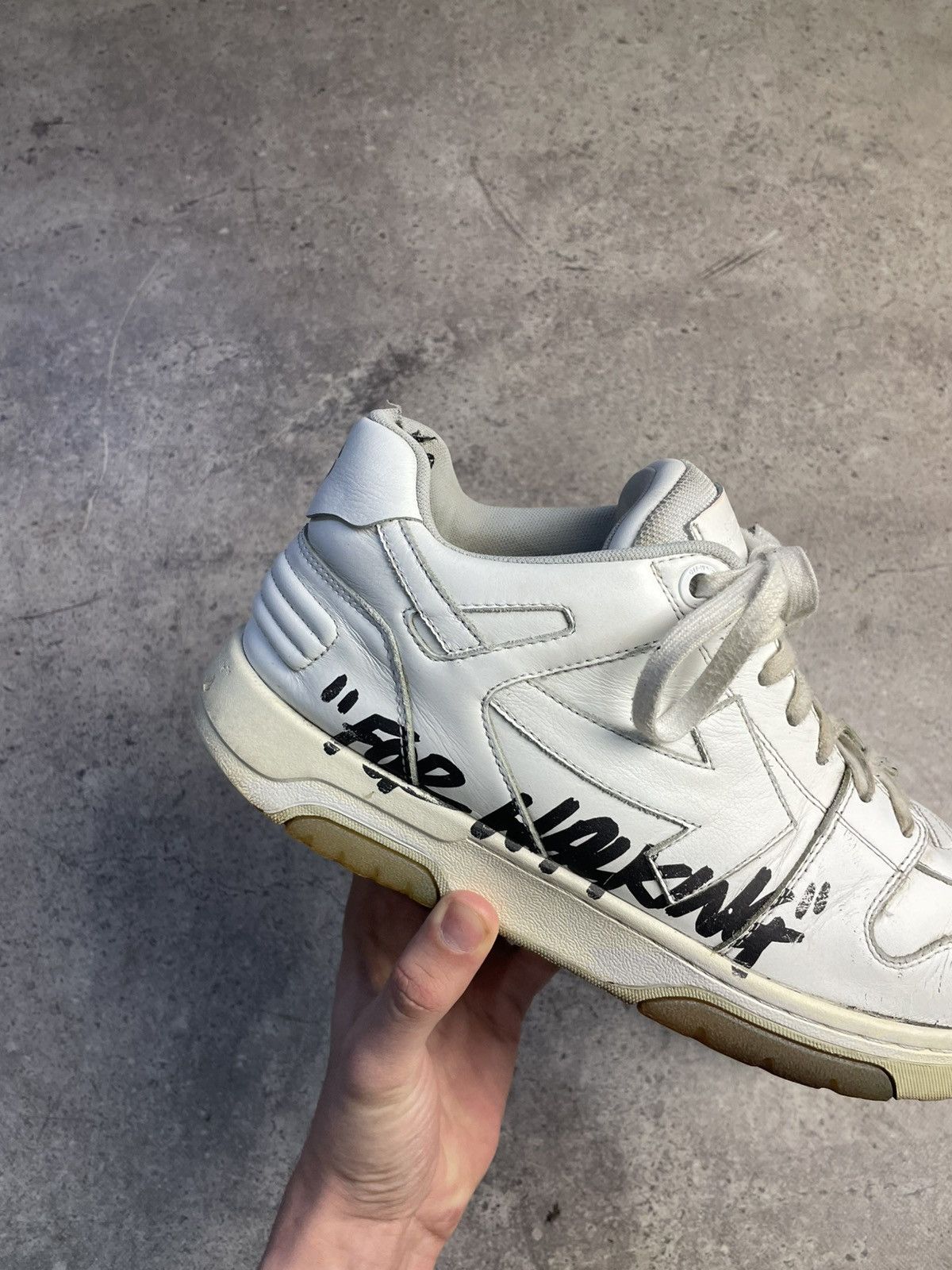 Off-White Off-White Out of Office For Walking size 46 size 13 Size US 13 / EU 46 - 2 Thumbnail