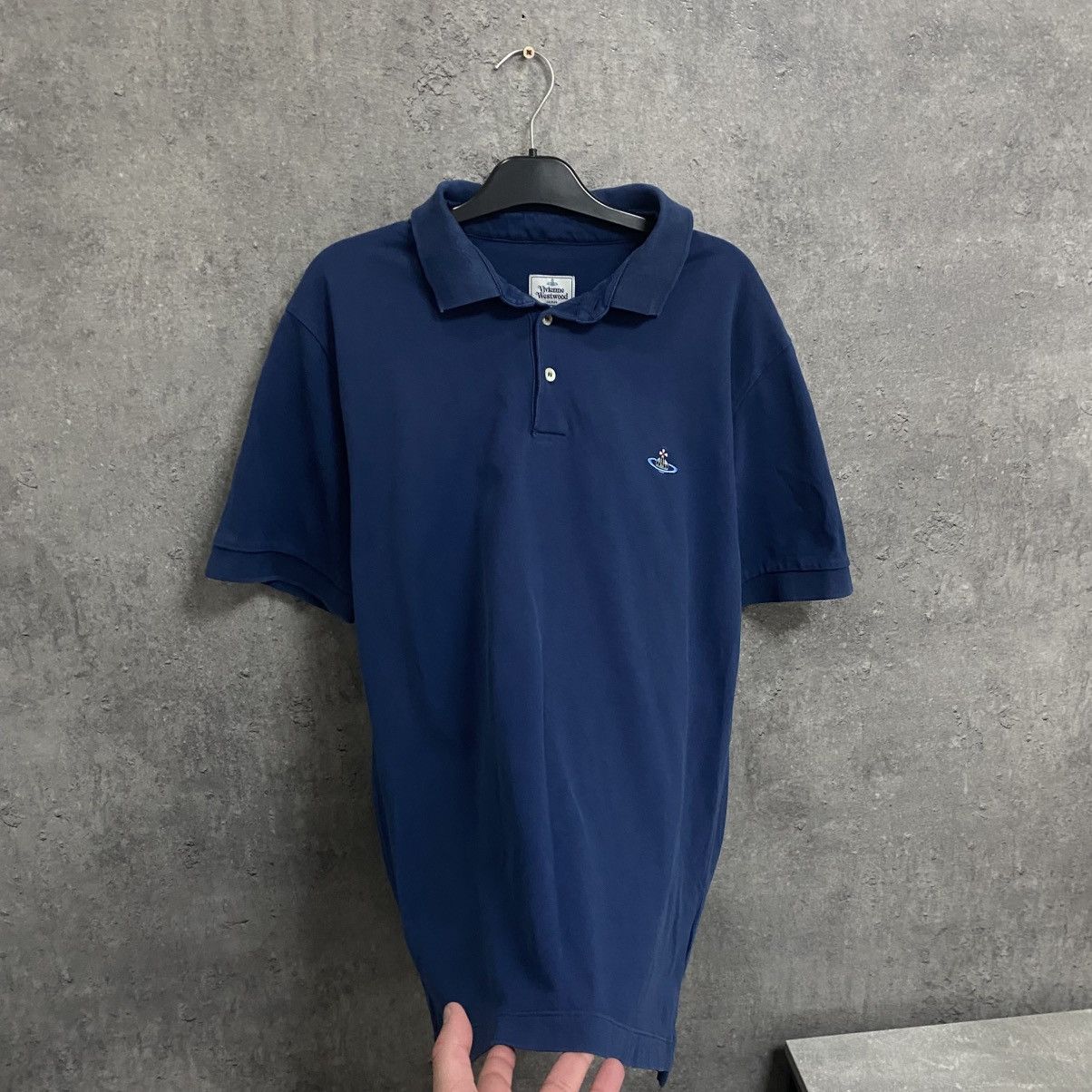 Vivienne Westwood Vivienne Westwood Polo T-Shirt Orb Logo Luxury Size US XL / EU 56 / 4 - 2 Thumbnail