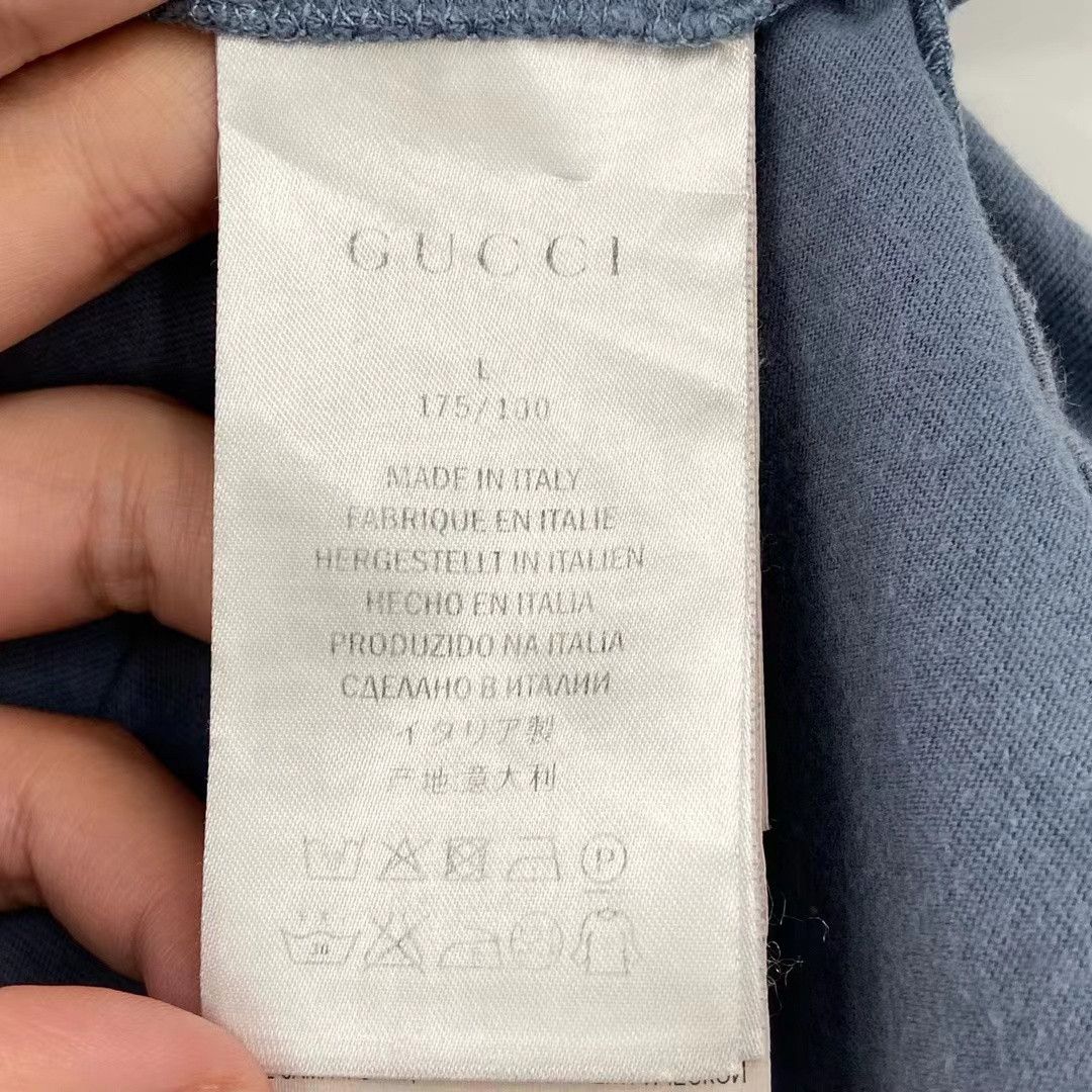 Gucci Gucci chest ring double G letter polo short sleeve Nextarro Size US L / EU 52-54 / 3 - 4 Thumbnail