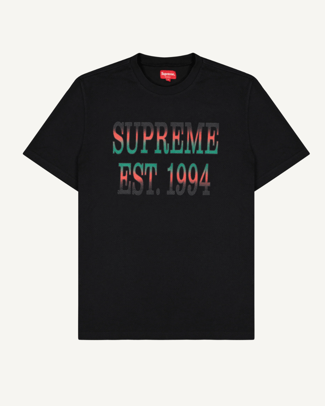 Supreme Cotton Mesh Gradient Tee | Grailed