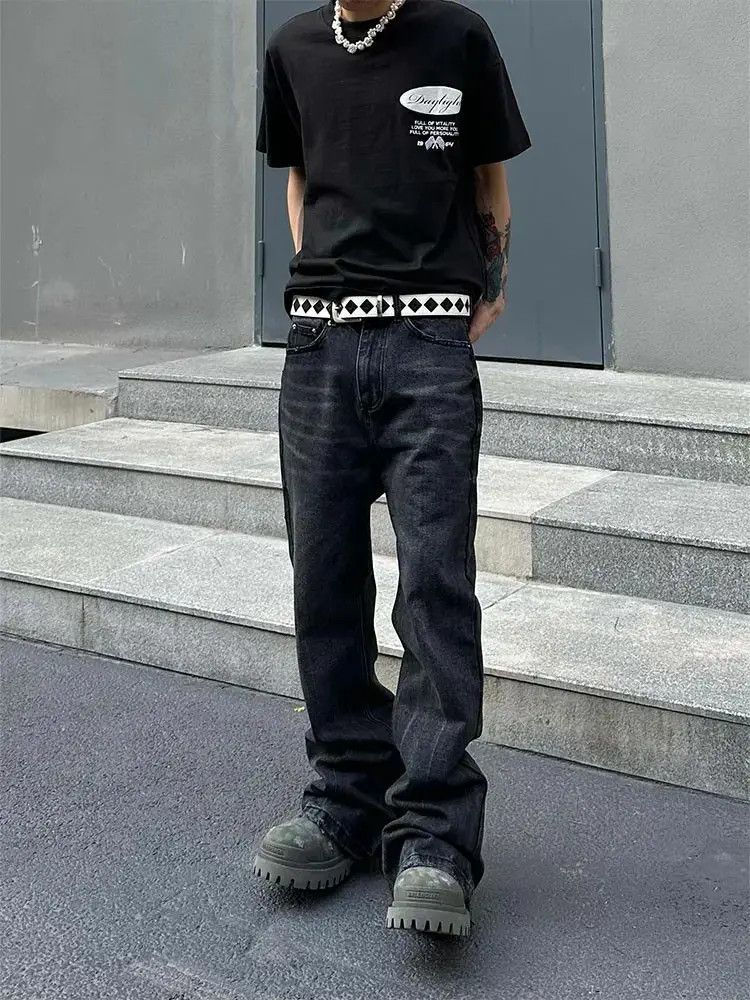 Designer × Japanese Brand hiphop skate punk grunge fade flared pants Size US 32 / EU 48 - 1 Thumbnail