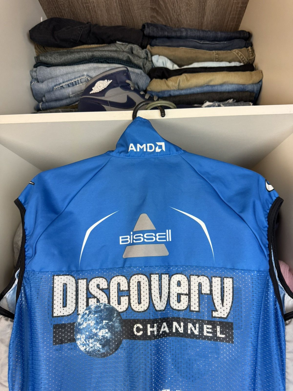 Nike Nike Discovery Channel Cycling Lightweight Vest Size US S / EU 44-46 / 1 - 19 Thumbnail