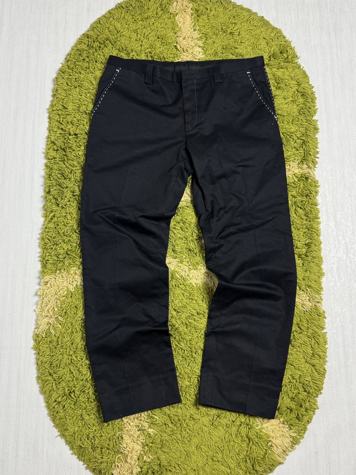 Dolce & Gabbana Dolce & Gabbana Black Trousers Size US 32 / EU 48 - 1 Thumbnail