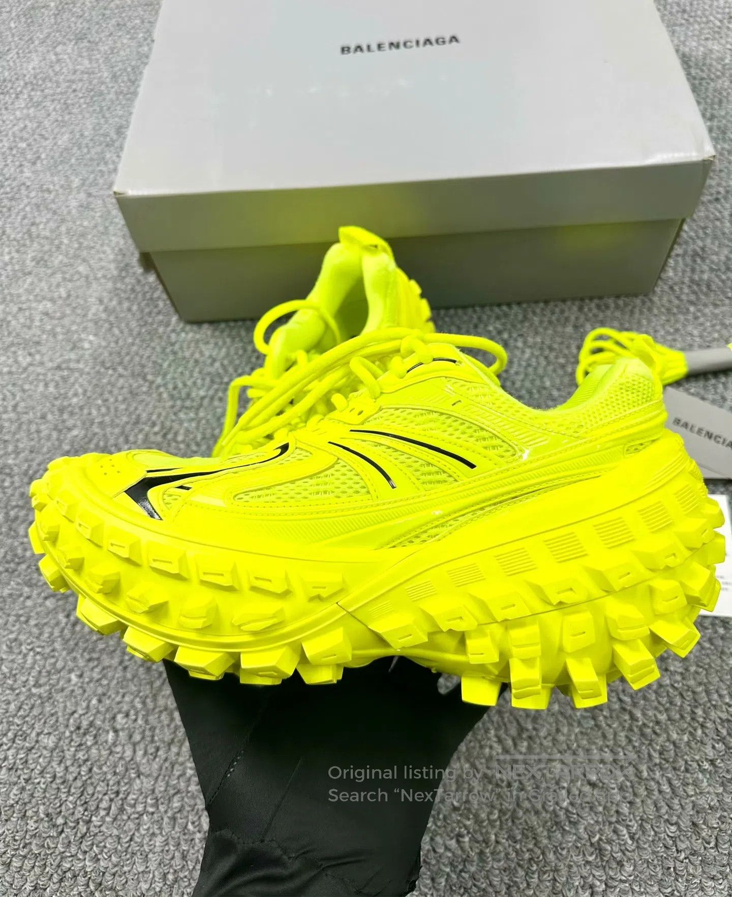 Balenciaga Balenciaga Neon Tire Dad Shoes| Size US 8 / EU 41 - 3 Thumbnail