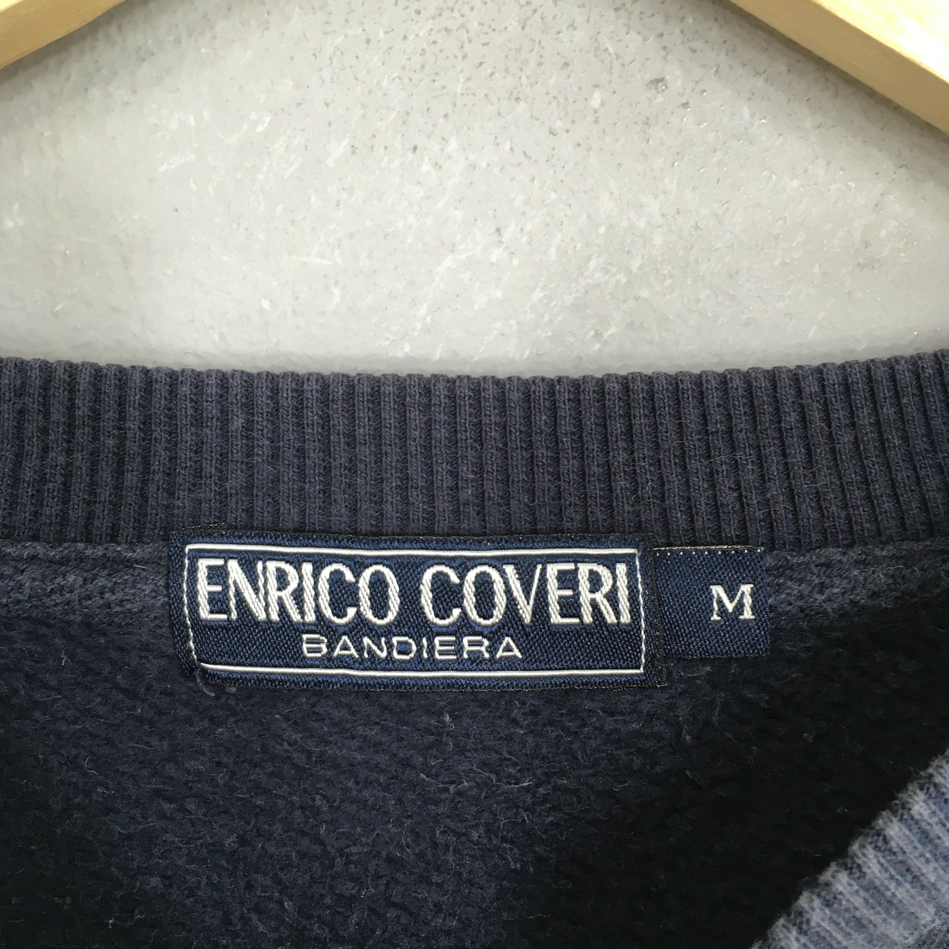 Enrico Coveri × Vintage Vintage Enrico Coveri Bandiera Sweatshirt Medium Size US M / EU 48-50 / 2 - 4 Thumbnail
