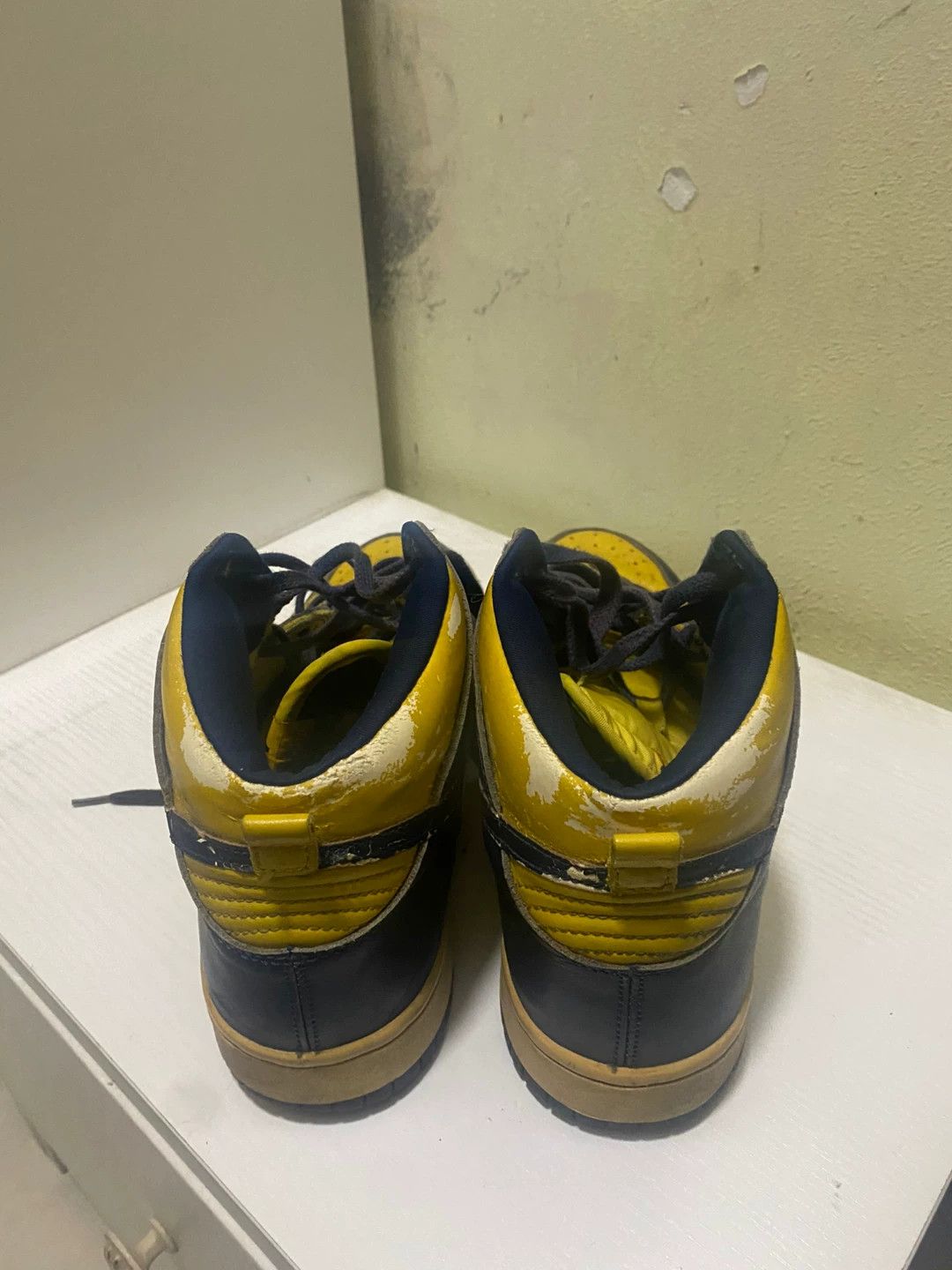 Nike Vintage Nike Dunk '02 Michigan Hiroshi Fujiwara 43 Size US 10 / EU 43 - 3 Thumbnail