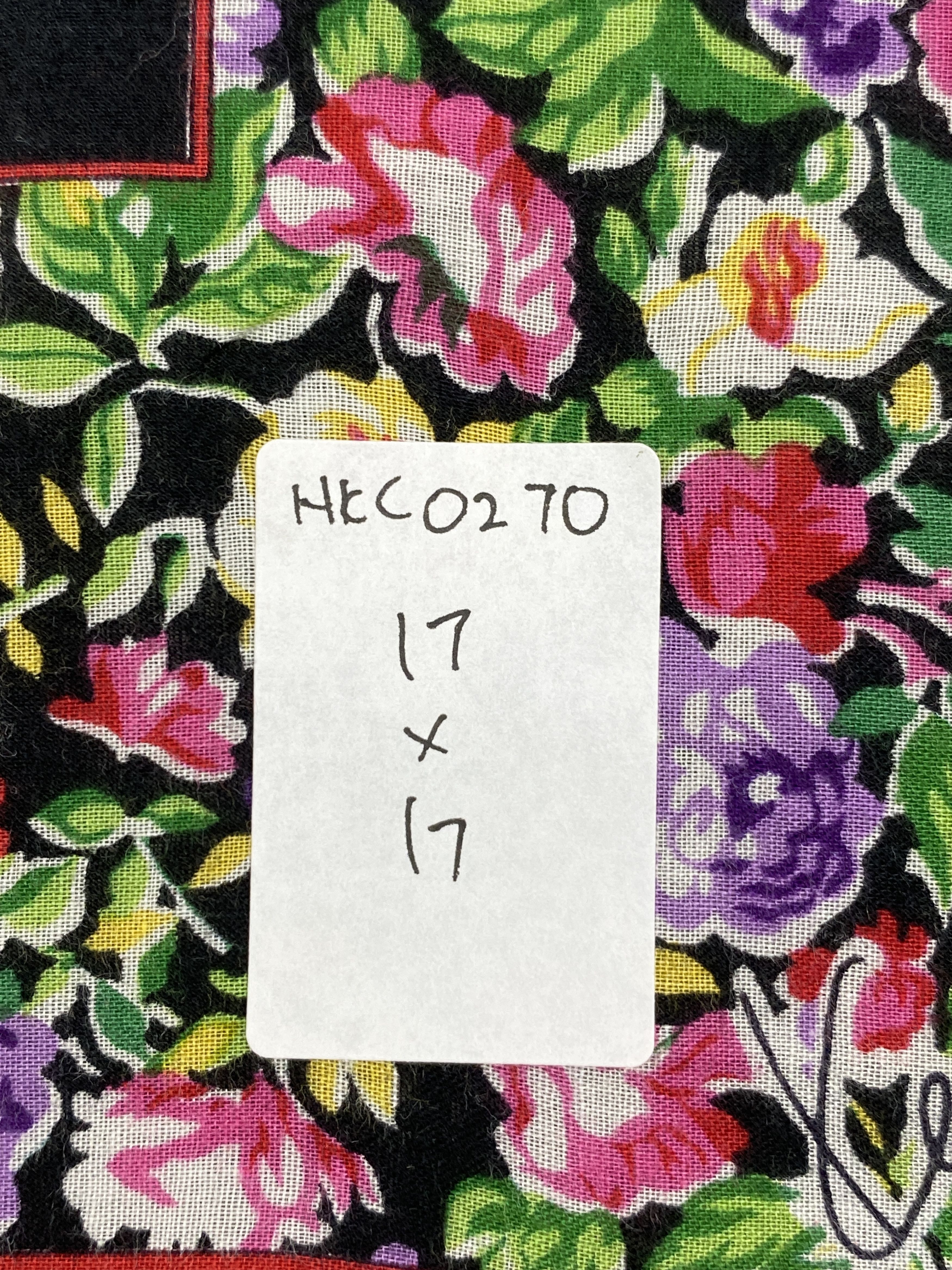 Kenzo × Vintage Kenzo Handkerchief / Bandana / Neckerchief HKC0270 Size ONE SIZE - 7 Thumbnail
