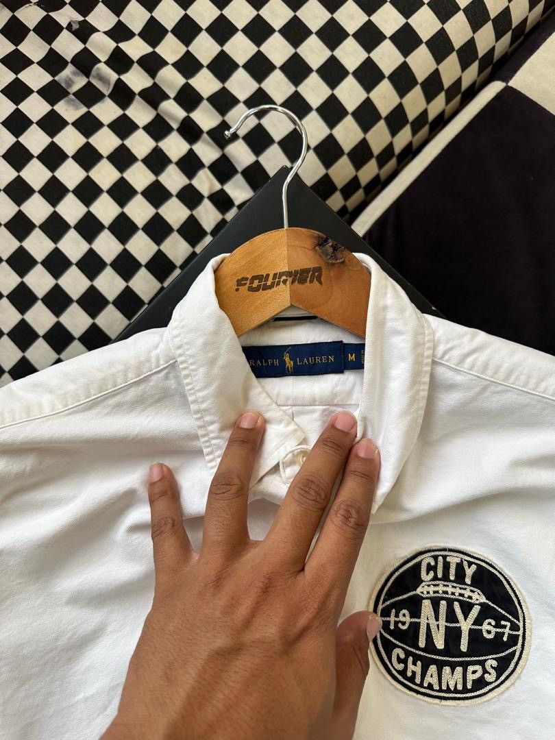 Polo Ralph Lauren POLO RALPH LAUREN NY CITY CHAMPS SHIRT Size US M / EU 48-50 / 2 - 2 Thumbnail