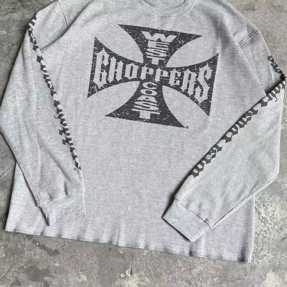 Vintage West Coast Choppers Logo Graphics Printed Long Sleeve Shirt Size US L / EU 52-54 / 3 - 3 Thumbnail