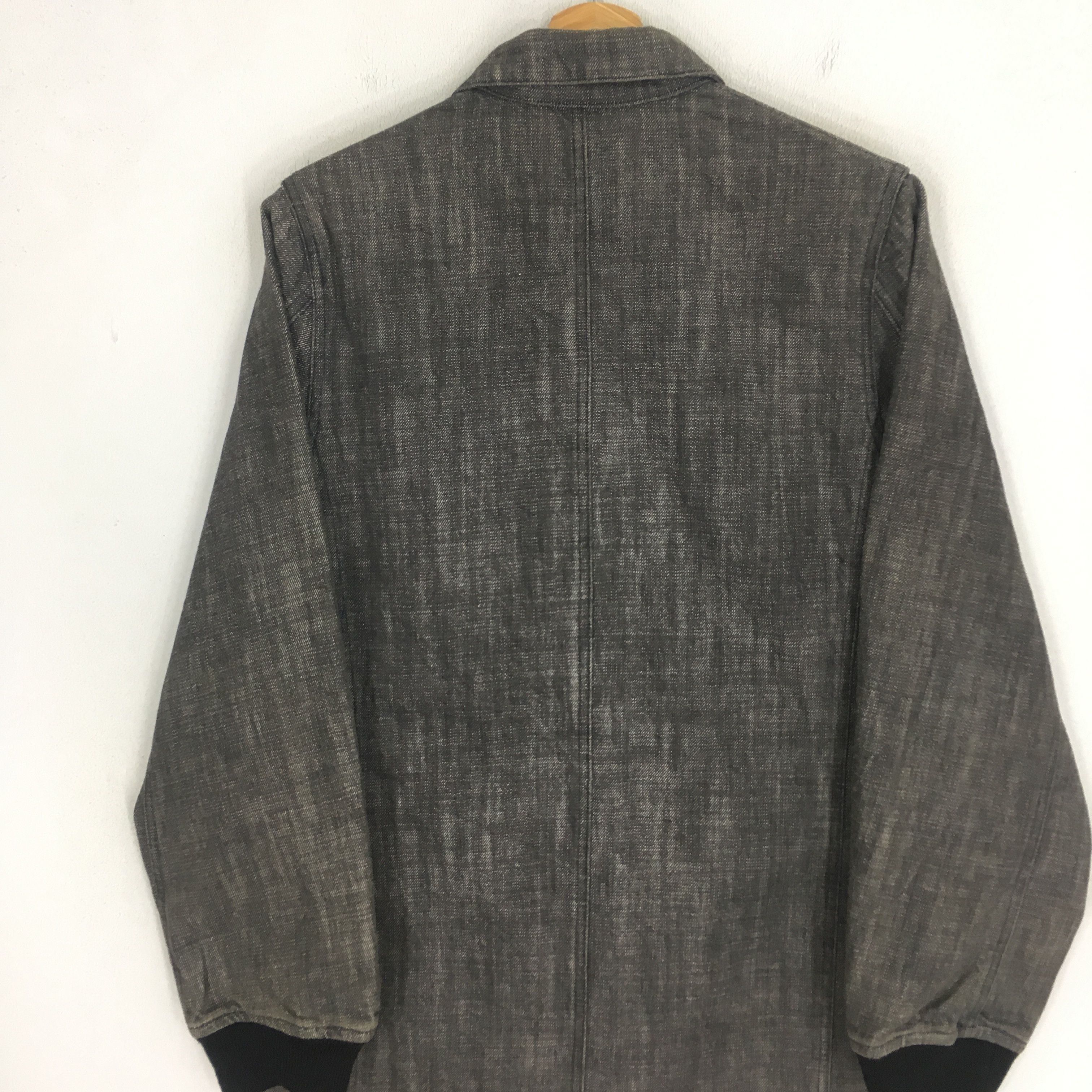 Head Porter Vintage Head Porter Plus Japan Black Denim Jeans Jacket Size US M / EU 48-50 / 2 - 9 Thumbnail
