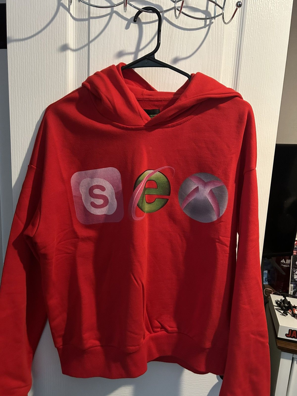 Droland Miller DROLAND MILLER red s3x hoodie Size US S / EU 44-46 / 1 - 1 Thumbnail