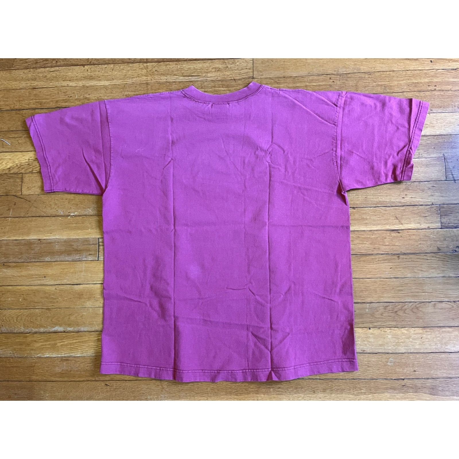 Vintage VINTAGE Florida Shirt Men’s XL Red 90s Graphic Print Logo Cotton Jersey Short Sleeve Crew Neck USA Varsity Excellence Men’s T-Shirt Size US XL / EU 56 / 4 - 6 Thumbnail