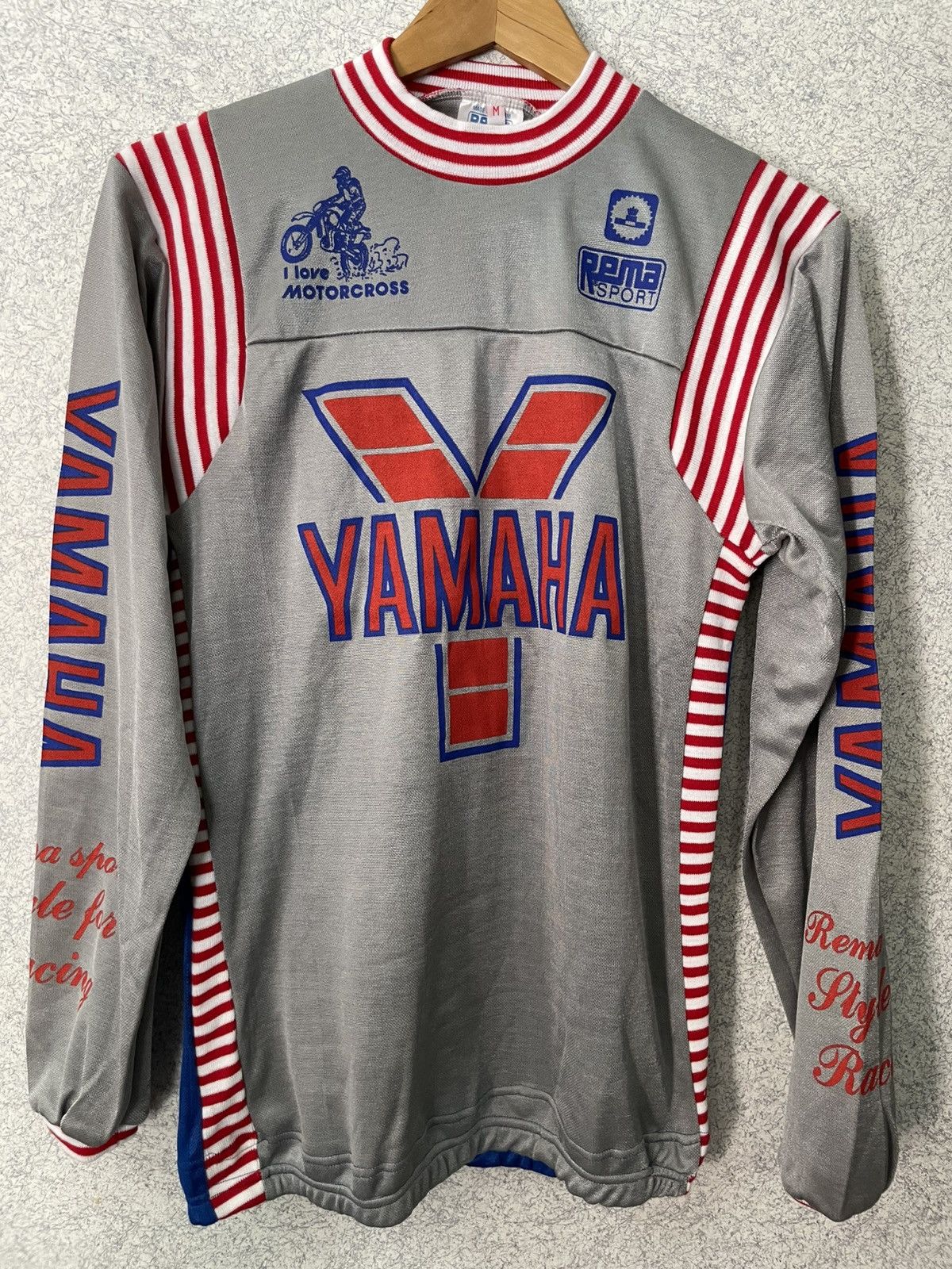 Yamaha Vintage 90s Yamaha VMAX The Game Brand Long sleeve Shirt