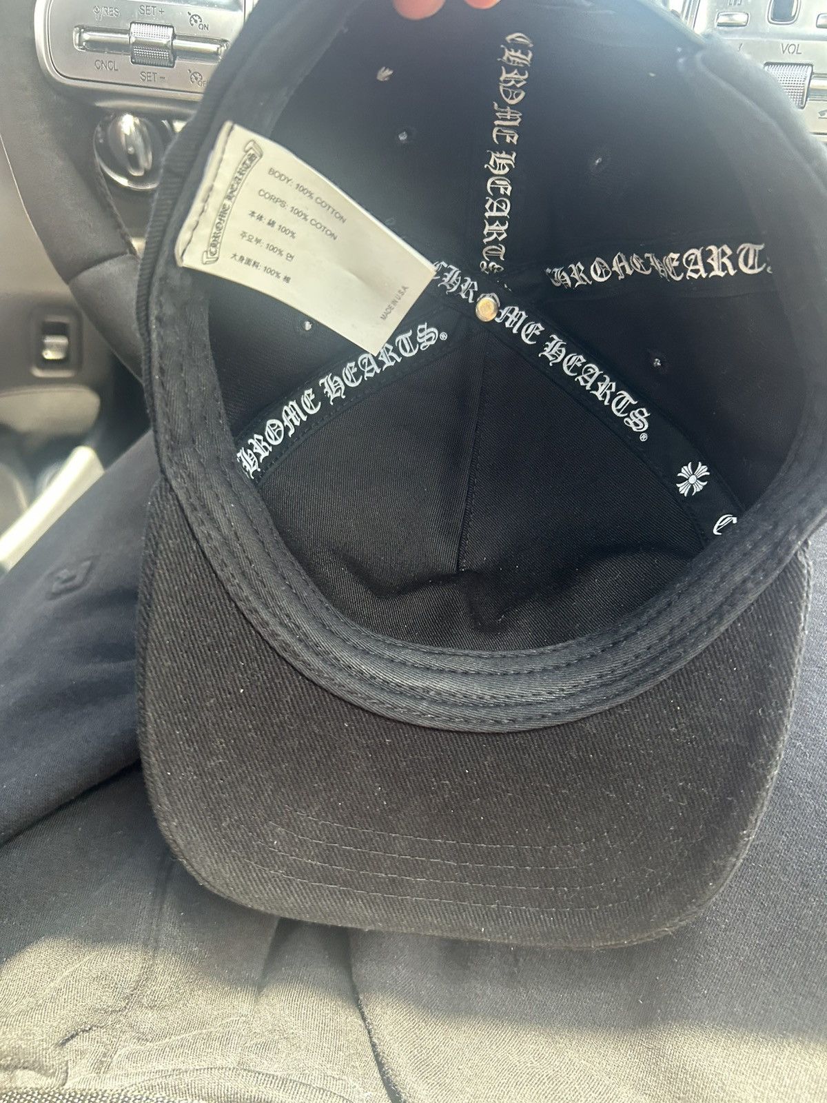 Chrome Hearts RS3 Baseball Hat Size ONE SIZE - 8 Thumbnail