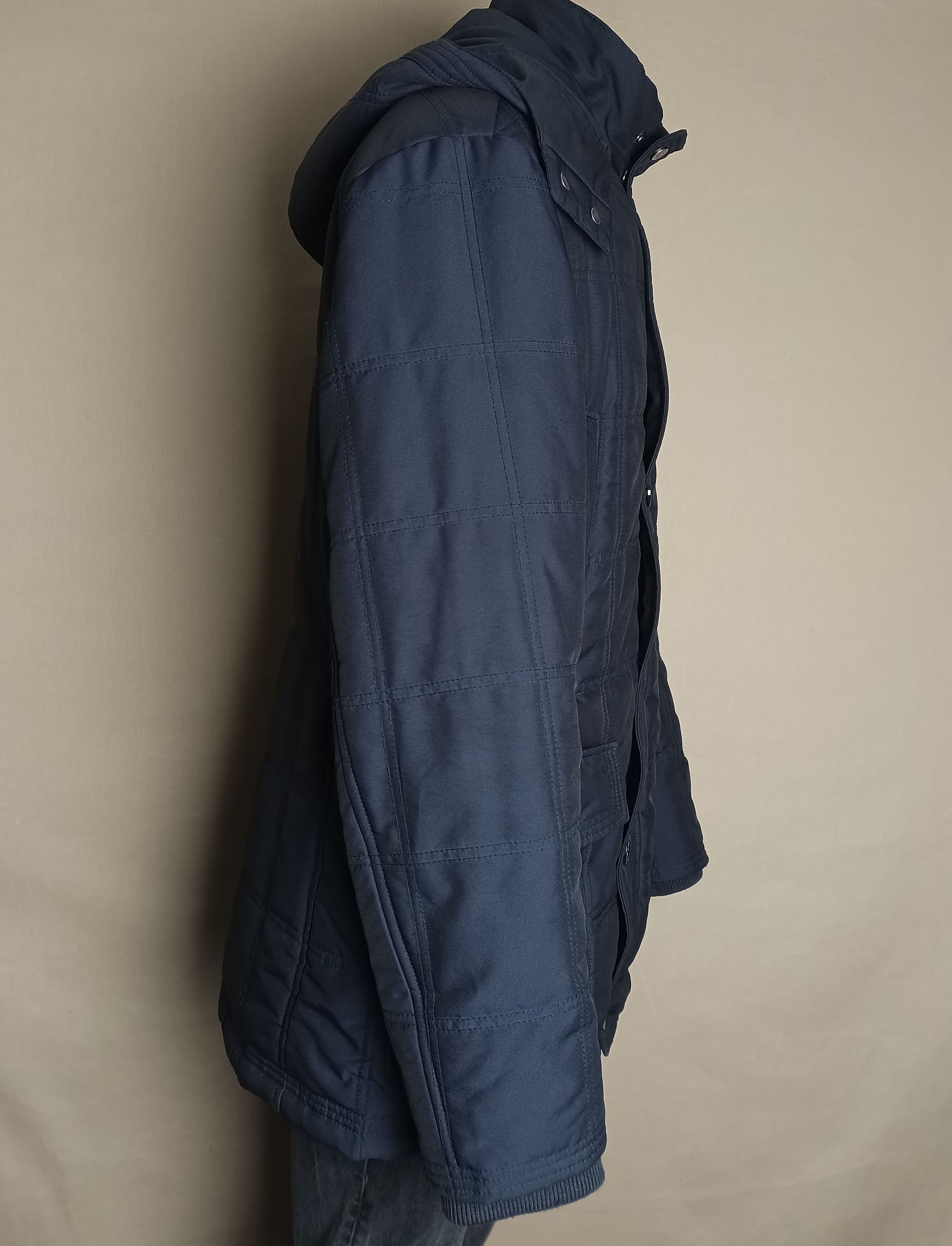 Boggi Boggi Milano Mens Padded Navy Coat Jacket Size EU 50 Size US M / EU 48-50 / 2 - 5 Thumbnail