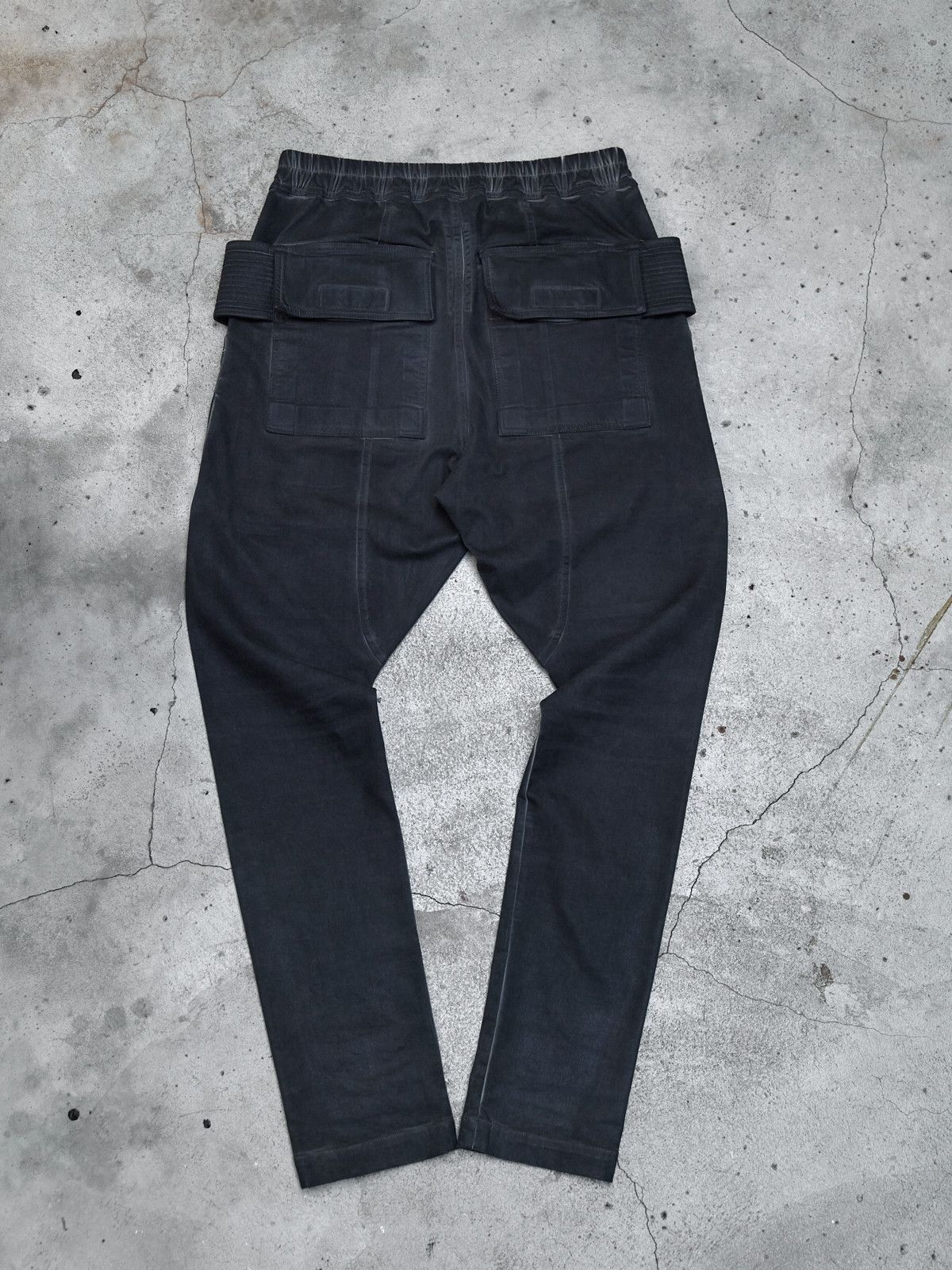Rick Owens Drkshdw RICK OWENS DRKSHDW CREATCH CARGO PANTS - DARK DUST Size US 31 - 6 Thumbnail