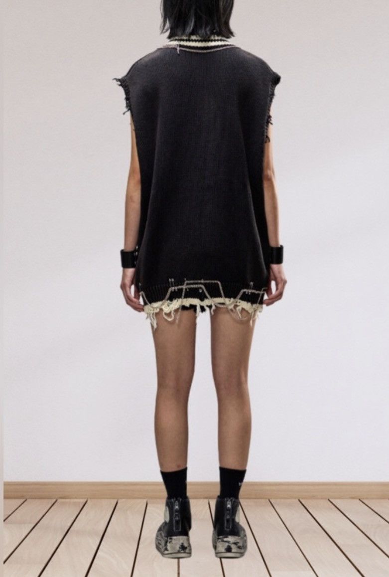 R13 Chain Embellished Chain Vest Dress Large Size L / US 10 / IT 46 - 3 Thumbnail