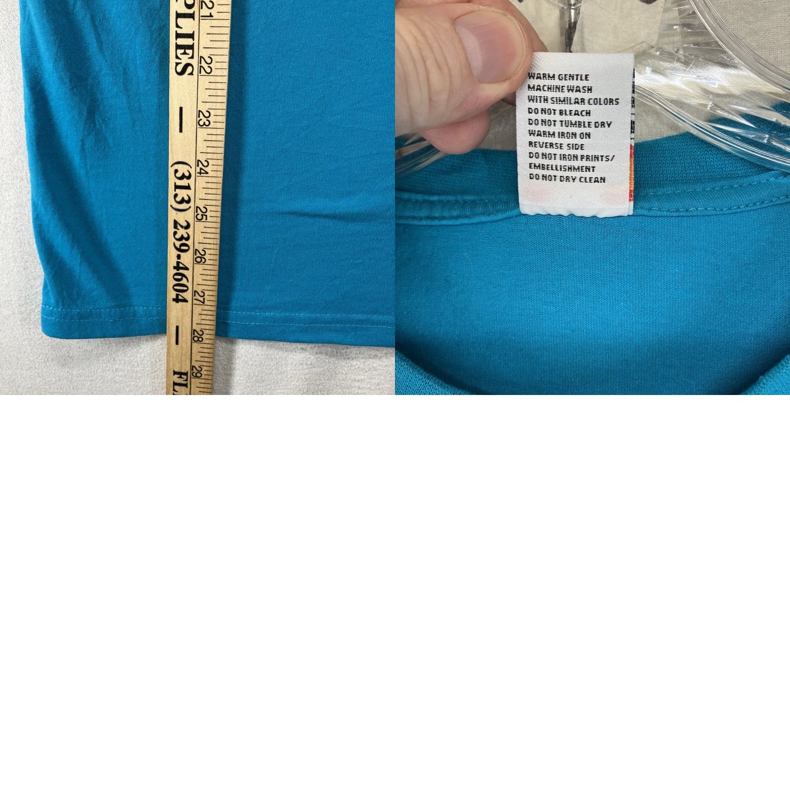 Vintage Mc Donalds Shirt Adult M Blue Graphic Short Sleeve French Fries Logo Slim Fit Men Size US M / EU 48-50 / 2 - 8 Thumbnail